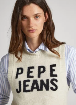 Mulher Pepe Jeans Malhas E Cardigans><noscript><img width=