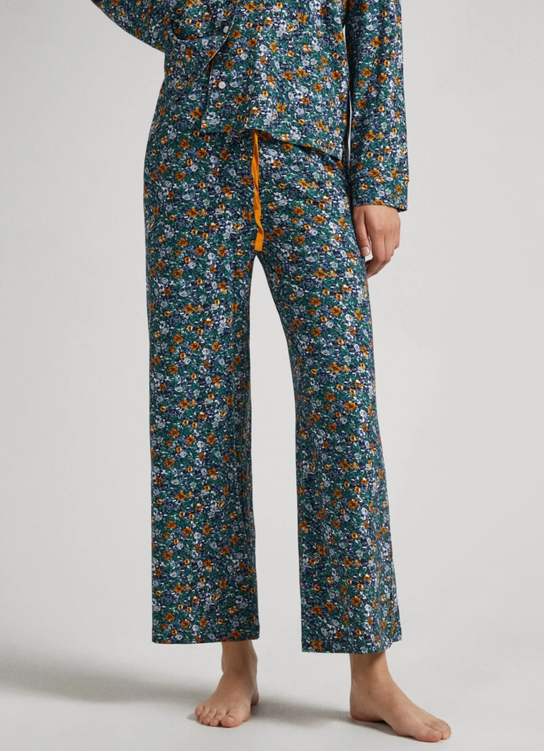 Mulher Pepe Jeans Underwear>Conjunto Pijama Padrao Floral