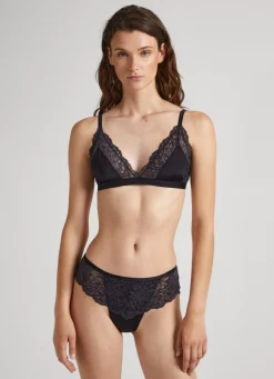 Mulher Pepe Jeans Underwear>Cuequinha Brasileira De Renda