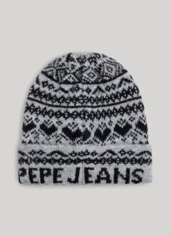 Mulher Pepe Jeans Gorros E Bonés>Gorrou De Malha Canelada