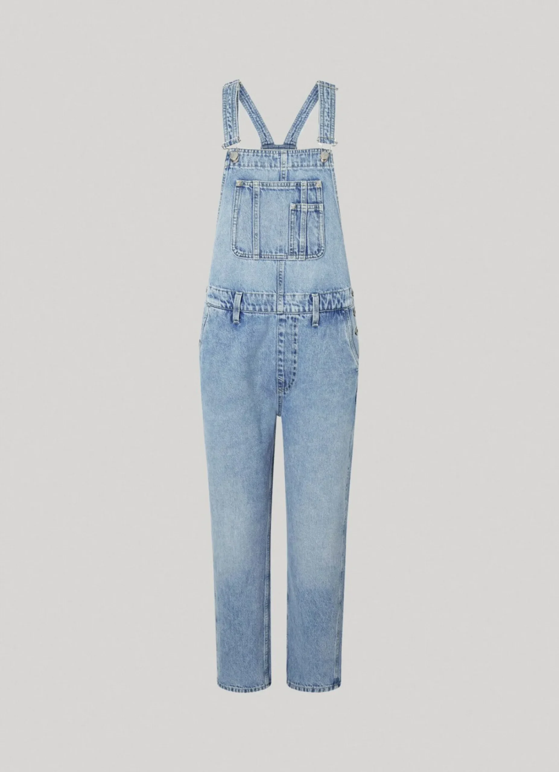 Mulher Pepe Jeans Vestidos E Macacões>Jardineiras Com Alcas