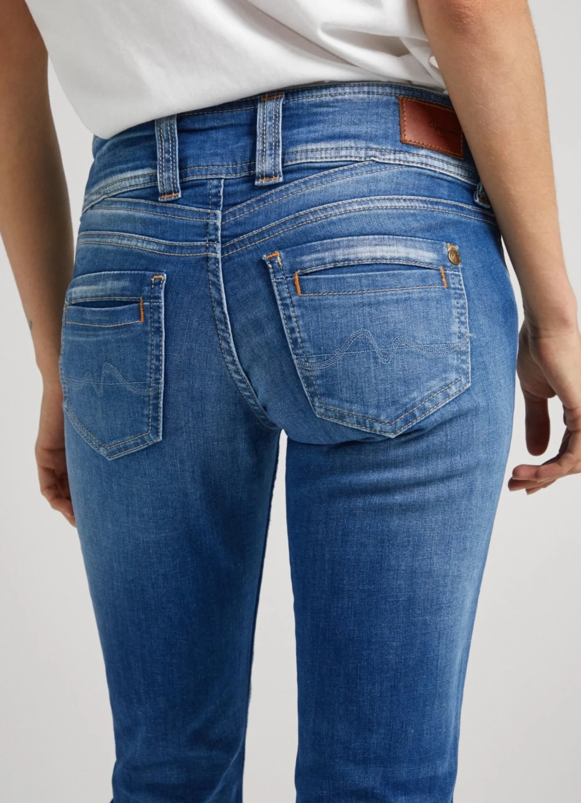 Mulher Pepe Jeans Slim>Jean Gen Fit Regular Medium Rise