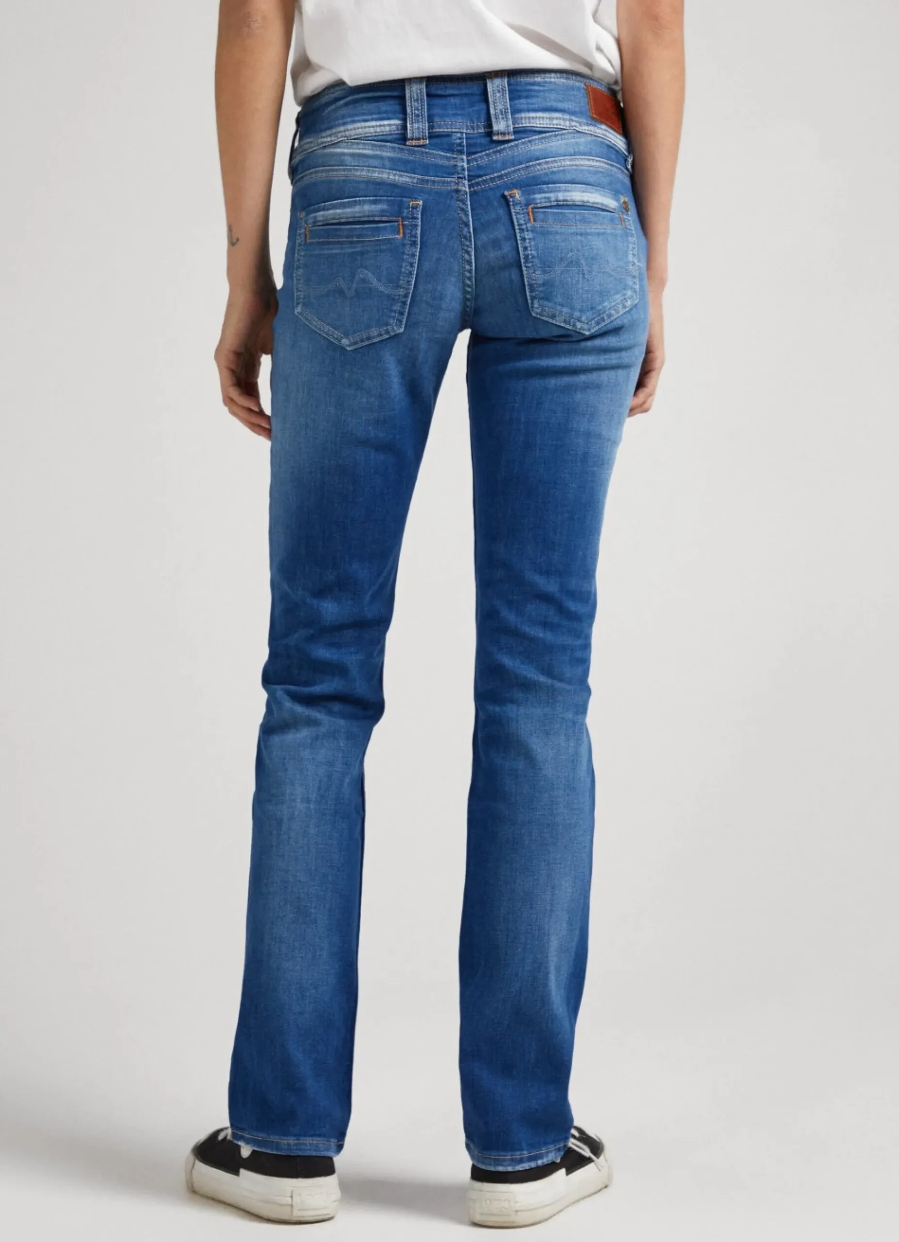 Mulher Pepe Jeans Straight>Jean Gen Fit Regular Medium Rise