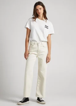 Mulher Pepe Jeans Trends>Jean Lexa Sky Fit Wide High Waist