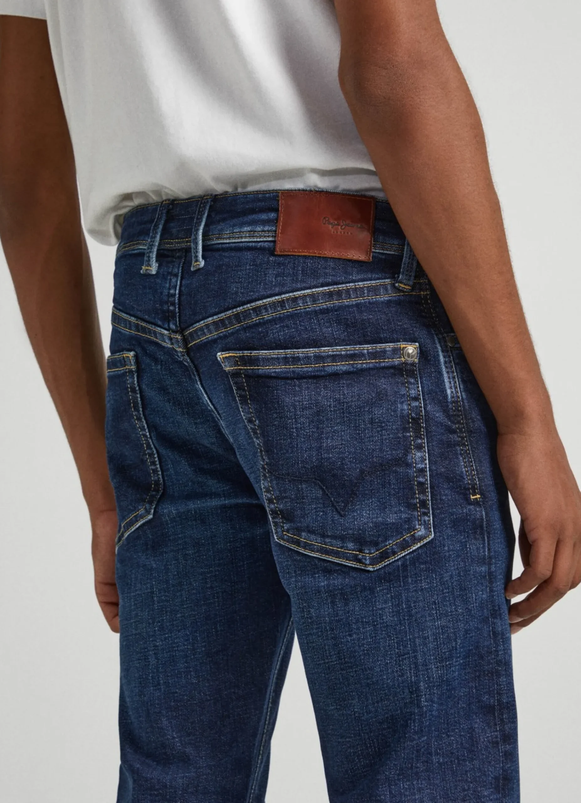 Homem Pepe Jeans Slim>Jean Slim Hatch Fit Low Rise