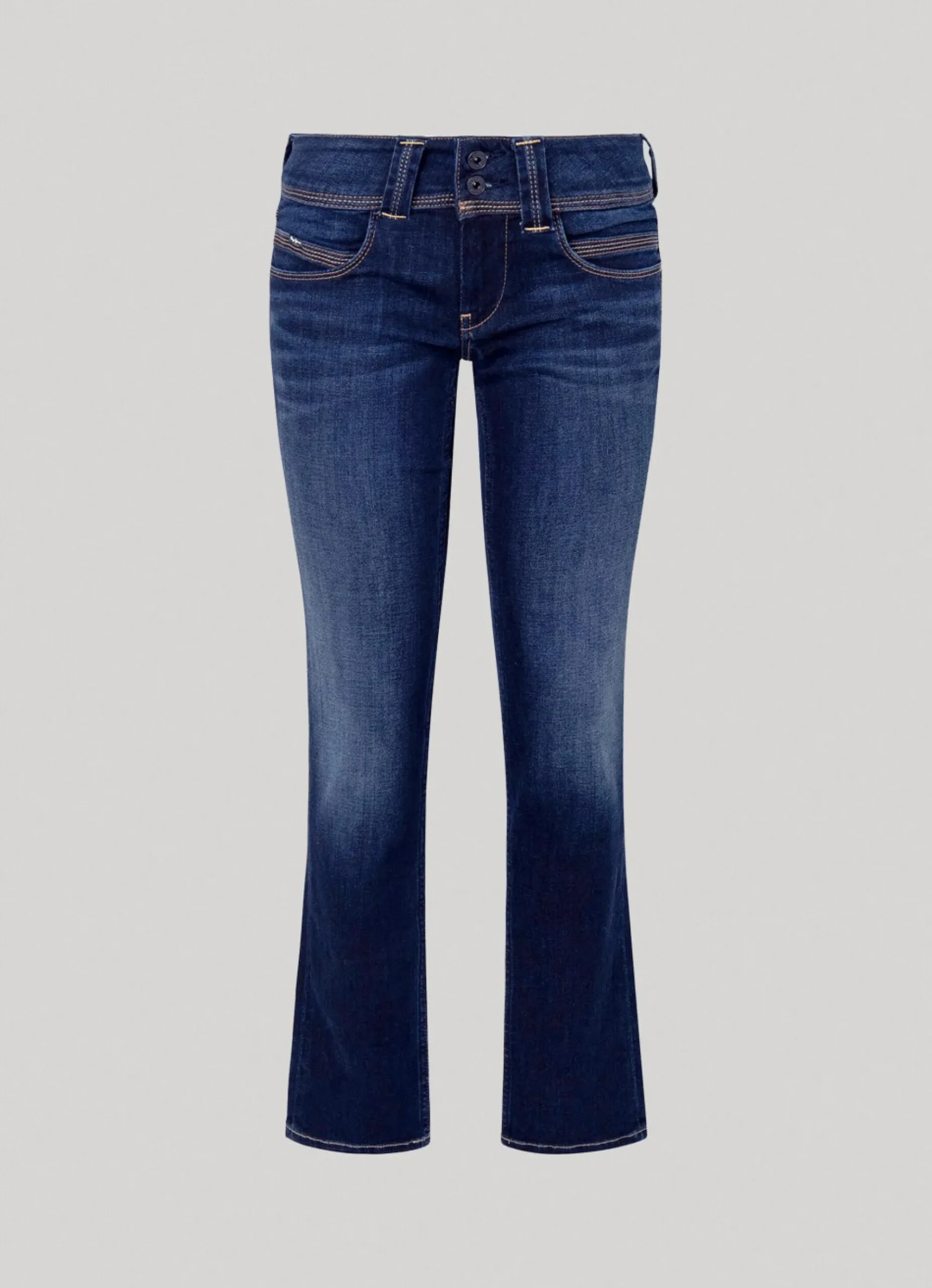Mulher Pepe Jeans Straight>Jean Venus Regular Fit Low Rise