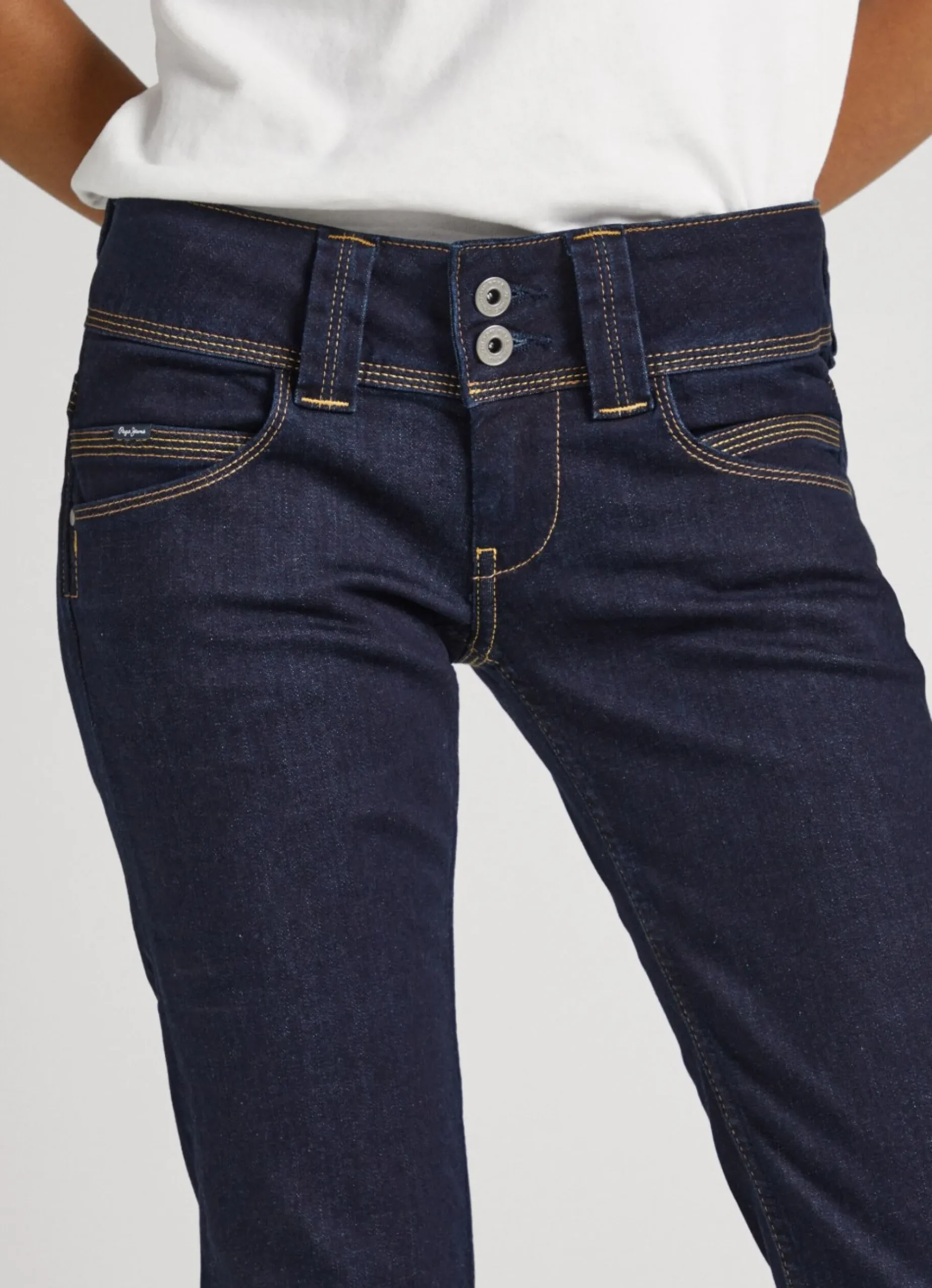 Mulher Pepe Jeans Straight>Jean Venus Regular Fit Low Rise