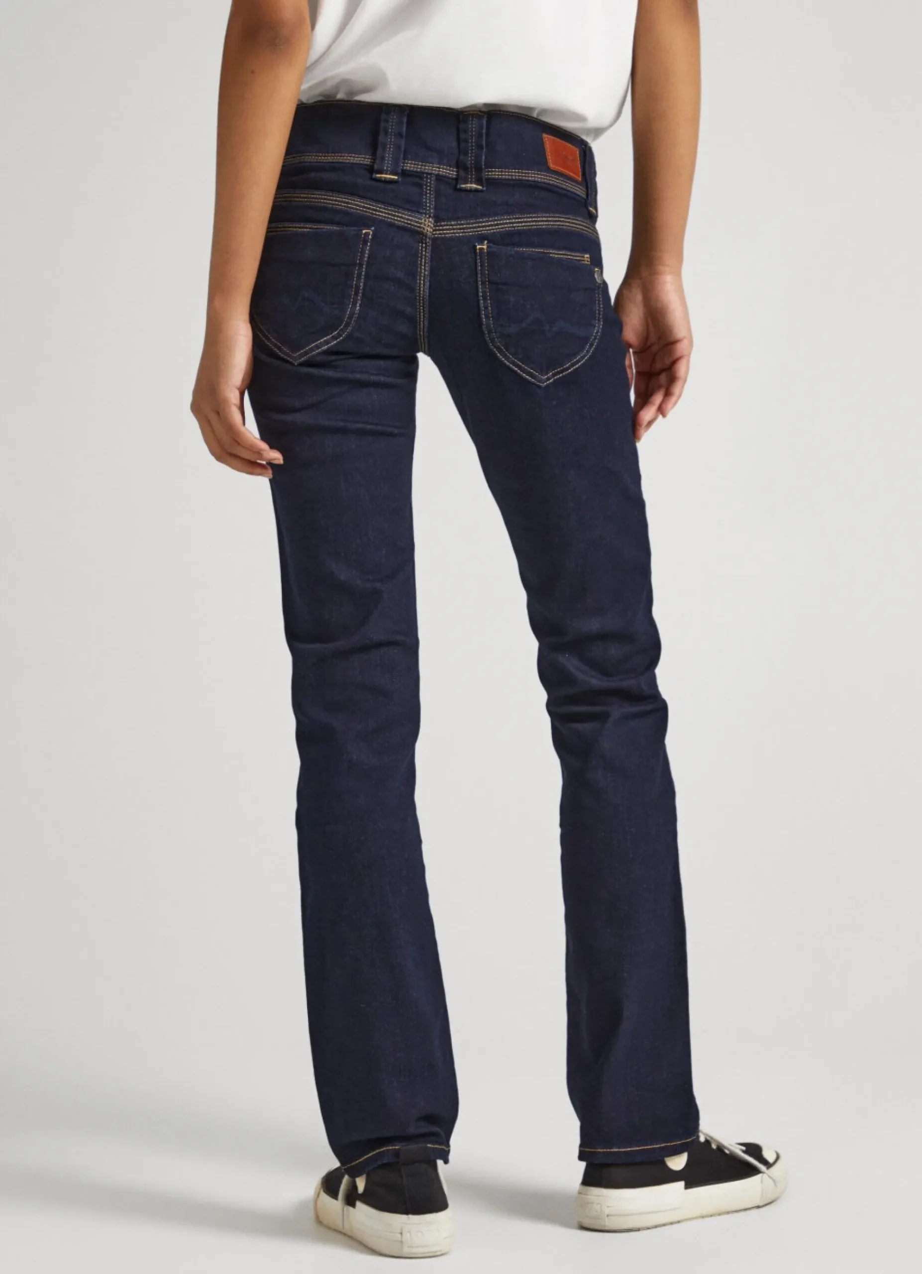 Mulher Pepe Jeans Straight>Jean Venus Regular Fit Low Rise