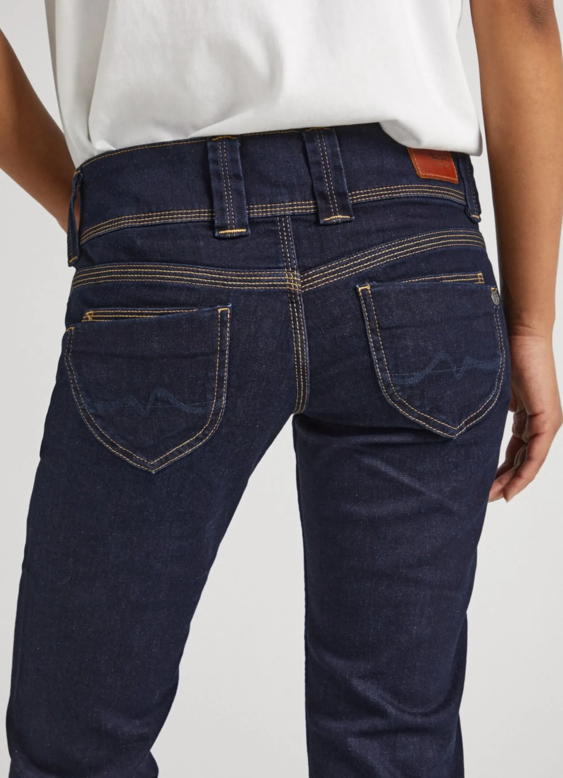 Mulher Pepe Jeans Straight>Jean Venus Regular Fit Low Rise