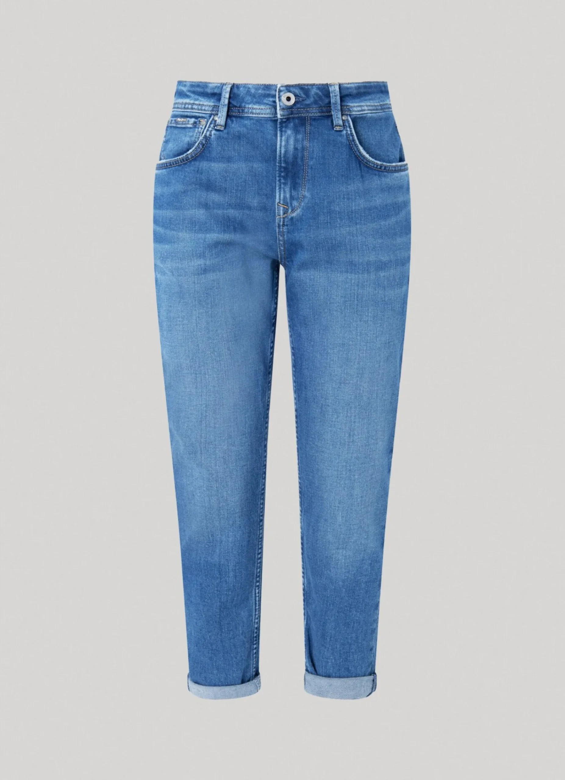 Mulher Pepe Jeans Trends>Jean Violet Relaxed Fit High Waist