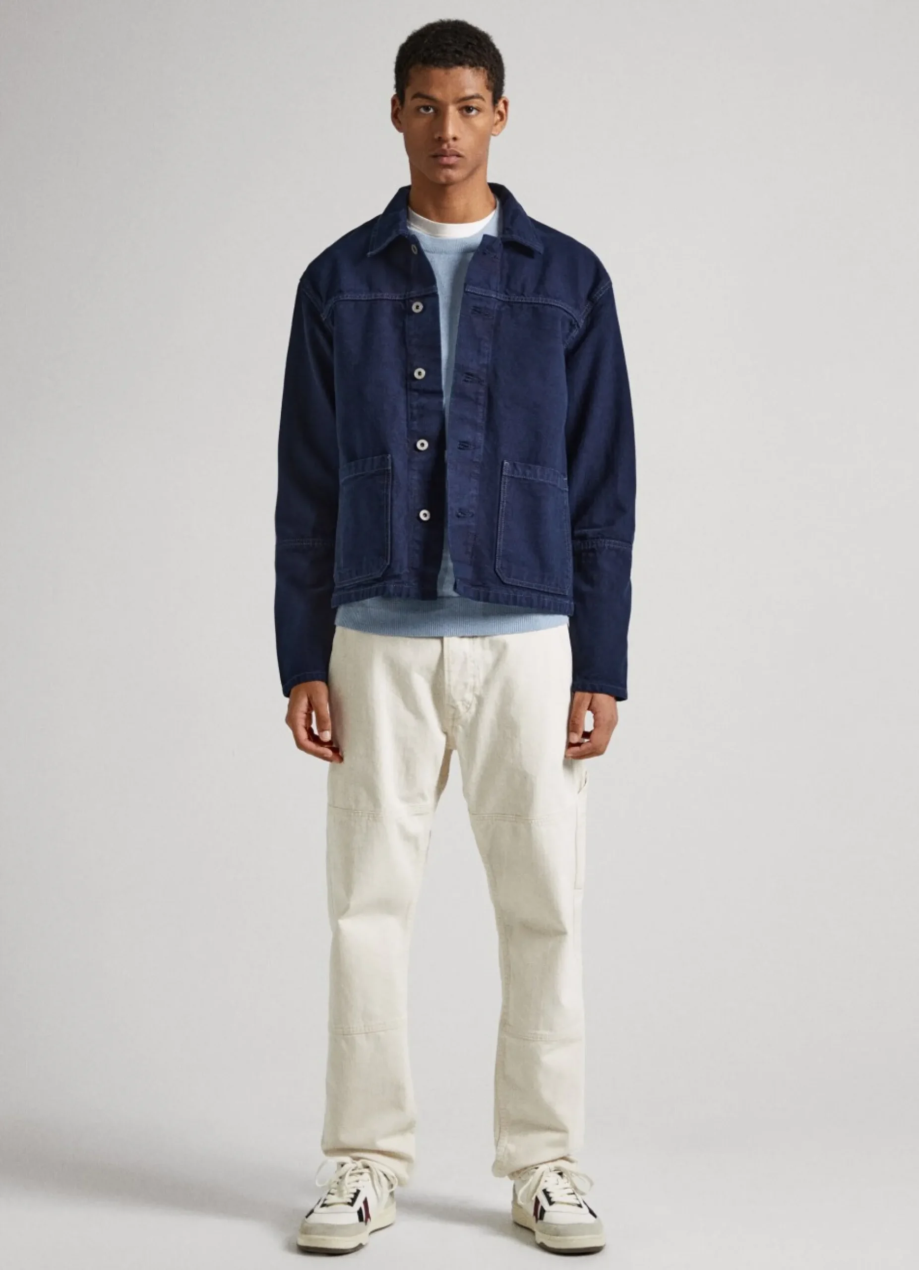Homem Pepe Jeans Trends>Jeans Adams Relaxed Fit Mid-Rise