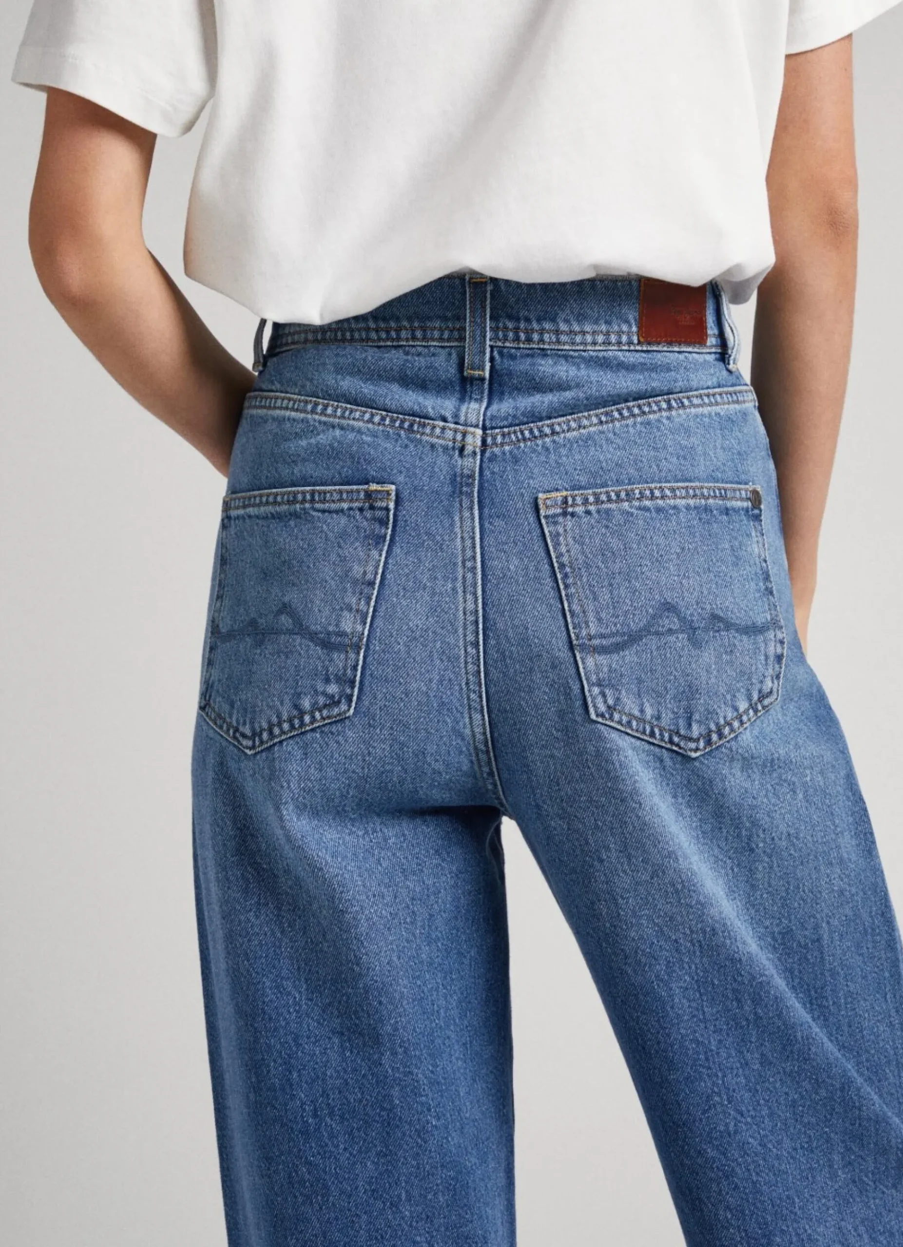 Mulher Pepe Jeans Trends>Jeans Addison Balloon Fit High-Rise
