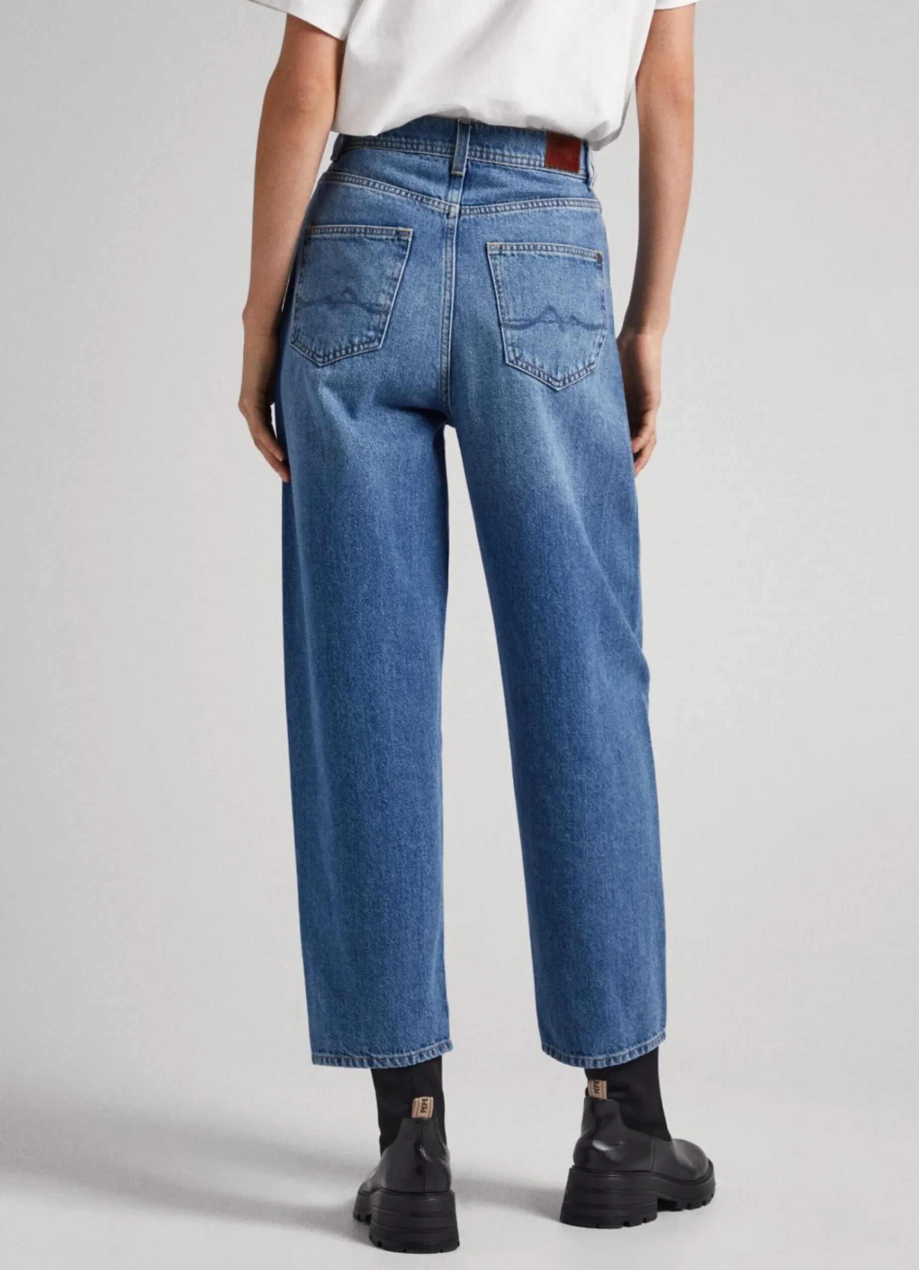 Mulher Pepe Jeans Trends>Jeans Addison Balloon Fit High-Rise