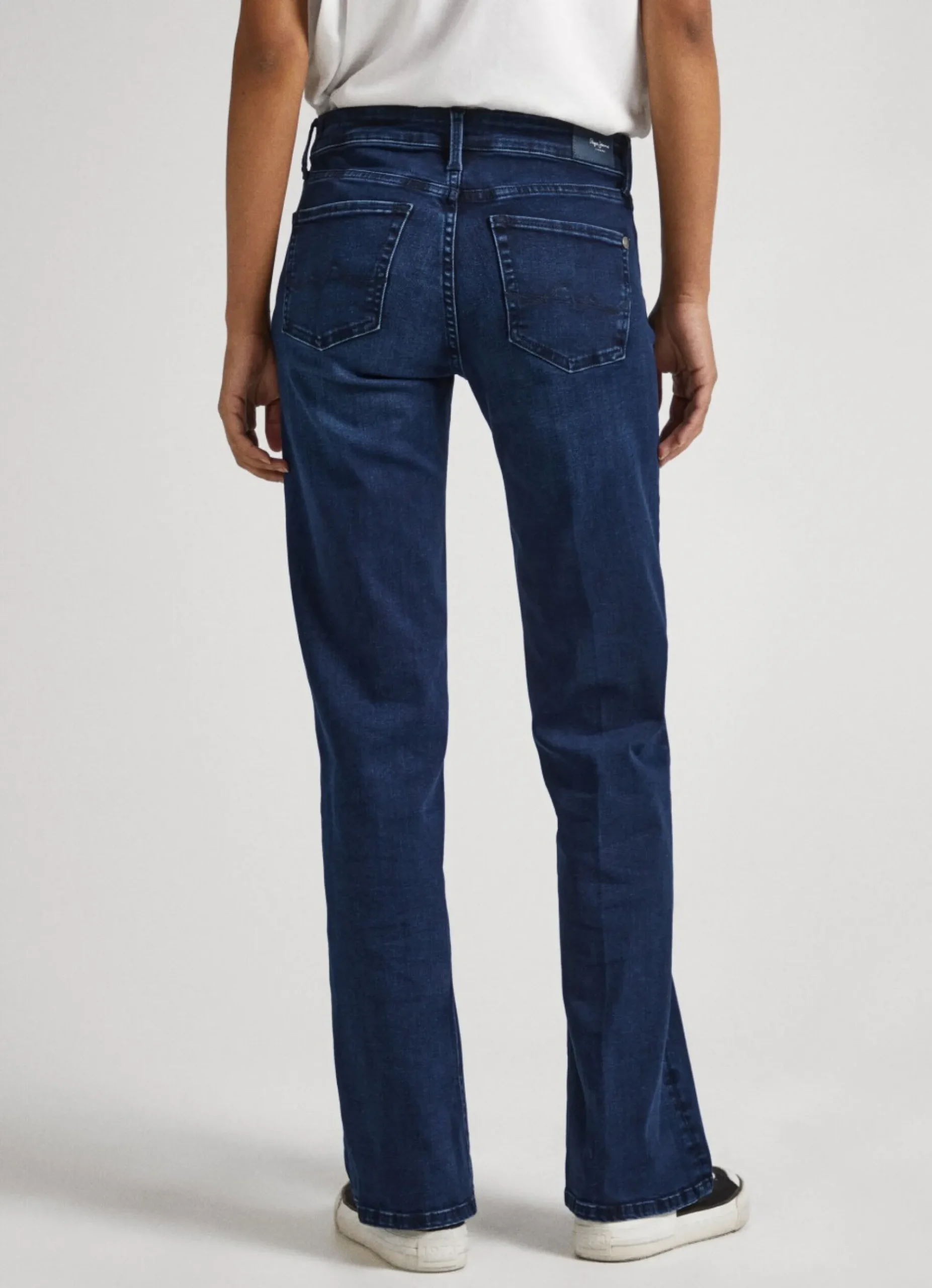 Mulher Pepe Jeans Flare E Boot Cut>Jeans Aubrey Slim Fit Mid-Rise