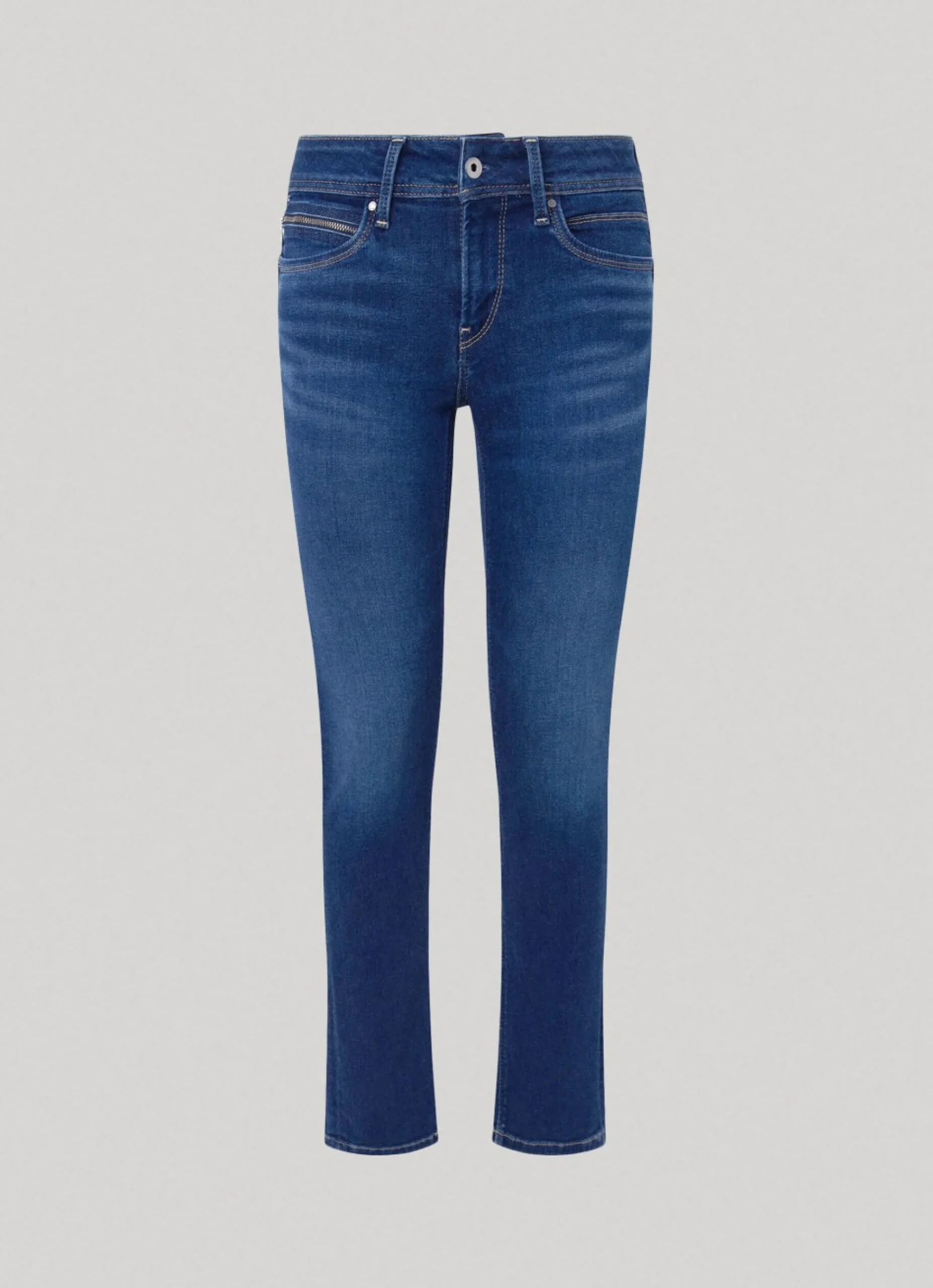 Mulher Pepe Jeans Slim>Jeans Brooke Regular Fit Mid Rise