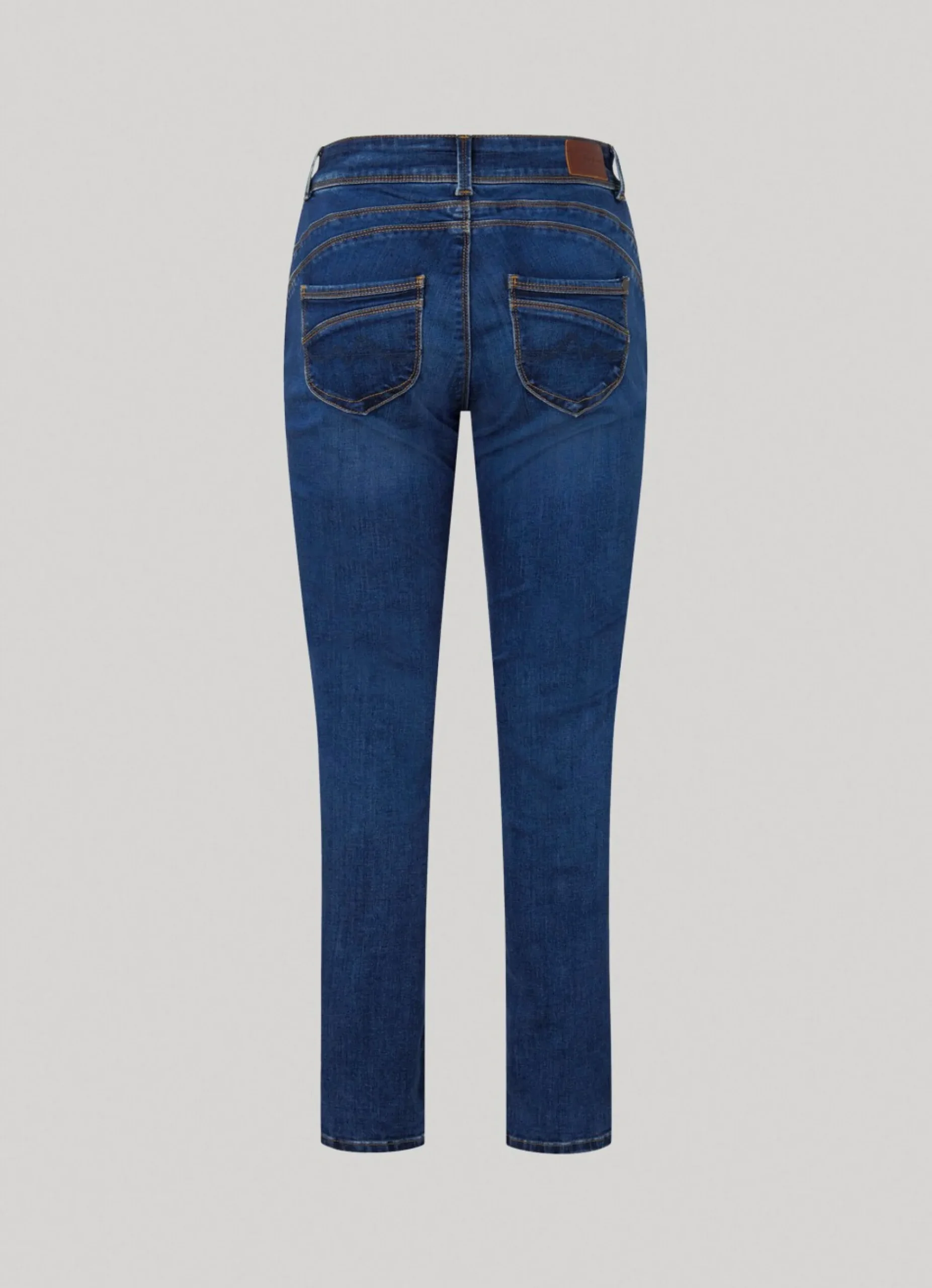 Mulher Pepe Jeans Slim>Jeans Brookes Regular Fit Mid-Rise