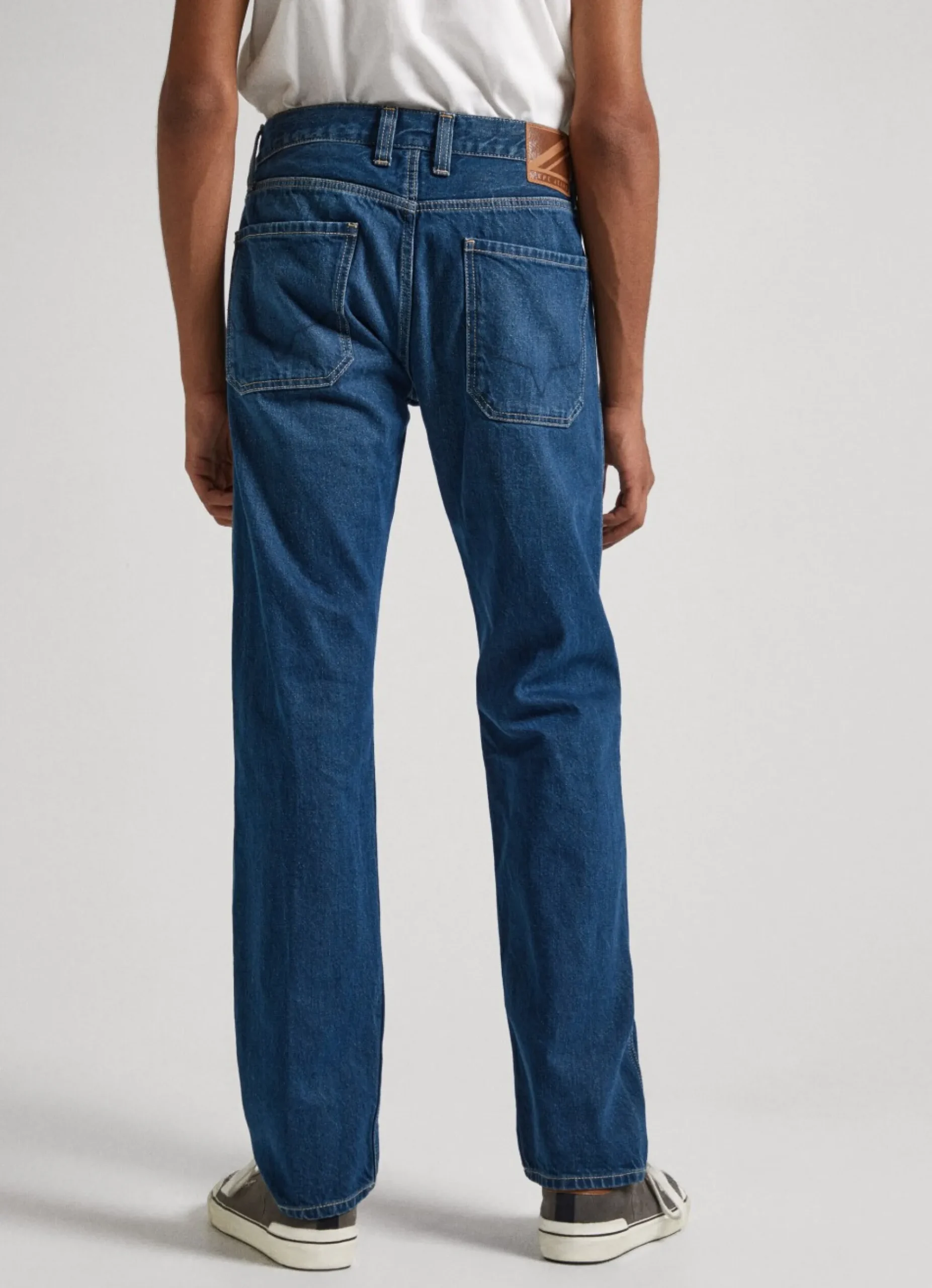 Homem Pepe Jeans Trends>Jeans Byron Relaxed Fit Medium Rise