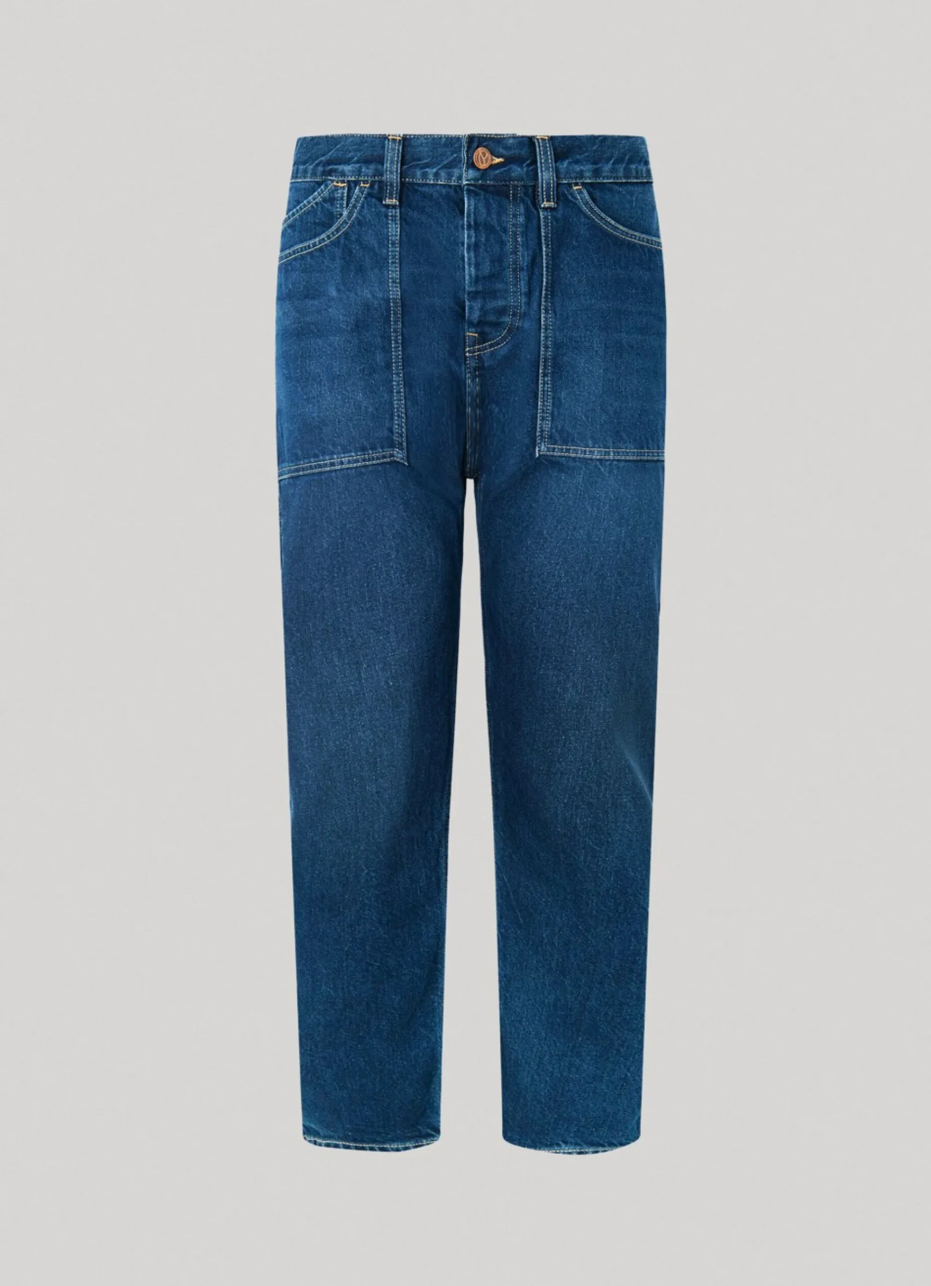 Homem Pepe Jeans Trends>Jeans Byron Relaxed Fit Medium Rise