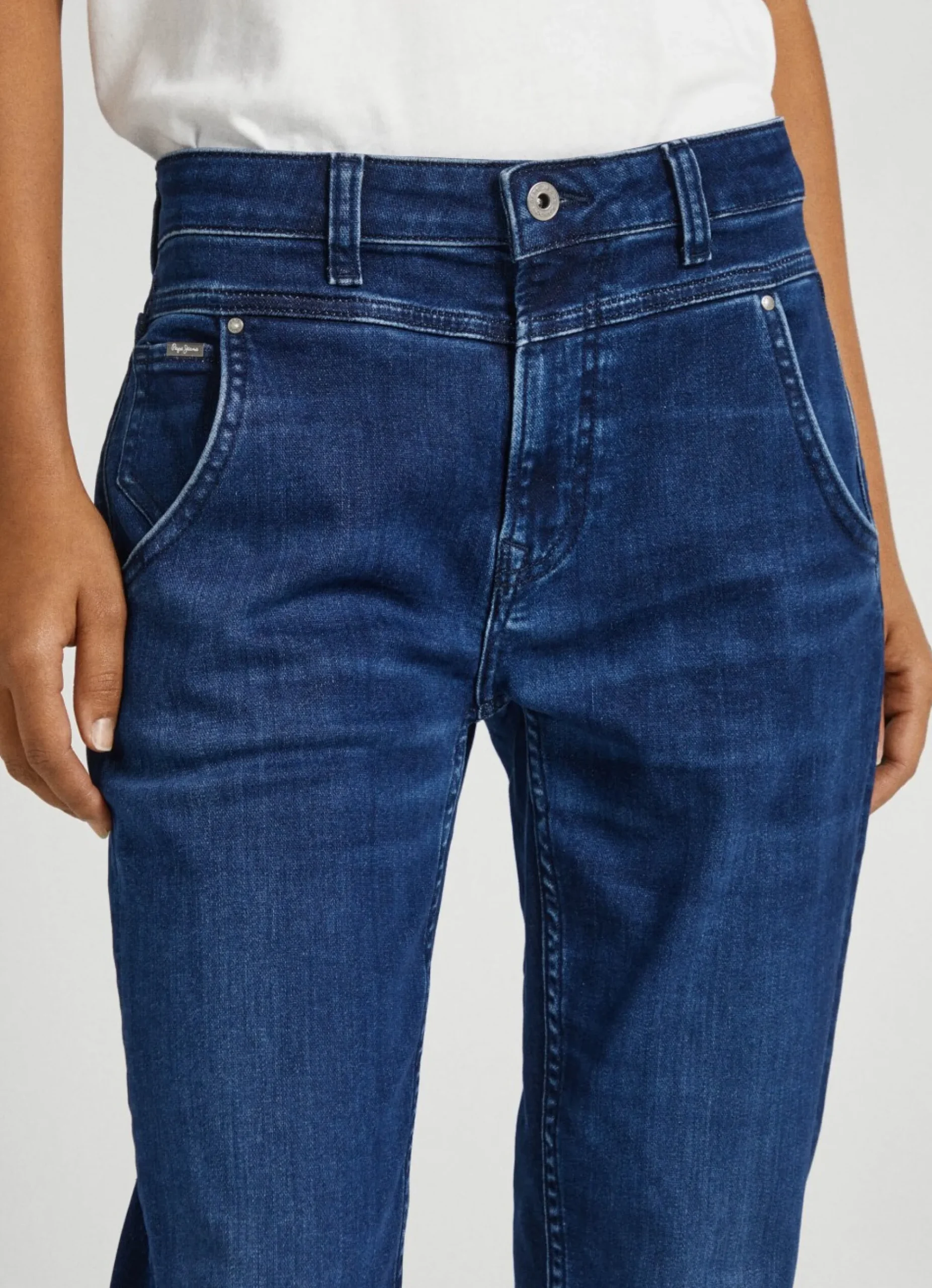 Mulher Pepe Jeans Trends>Jeans Carey Relaxed Fit Mid-Rise