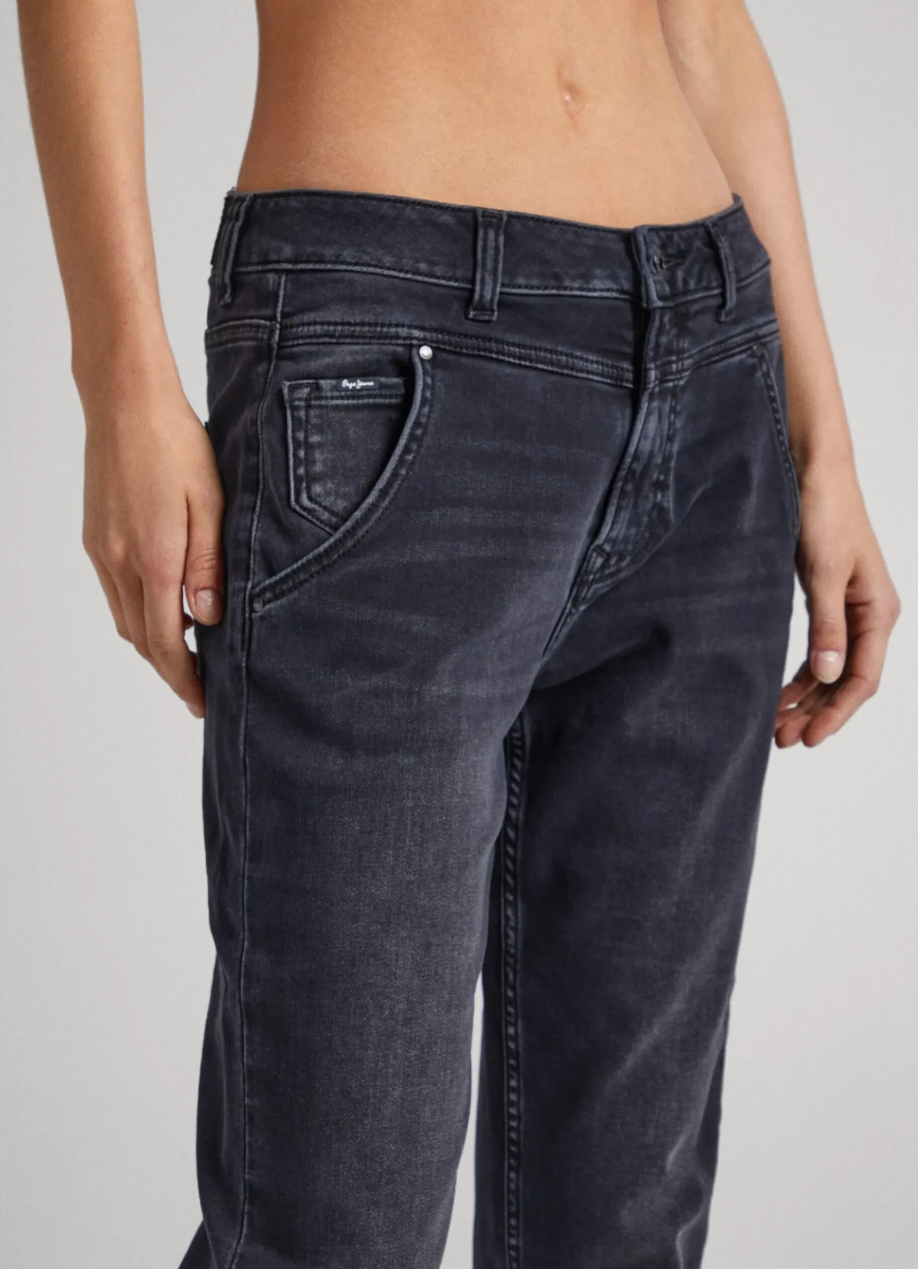 Mulher Pepe Jeans Trends>Jeans Carey Relaxed Fit Mid-Rise