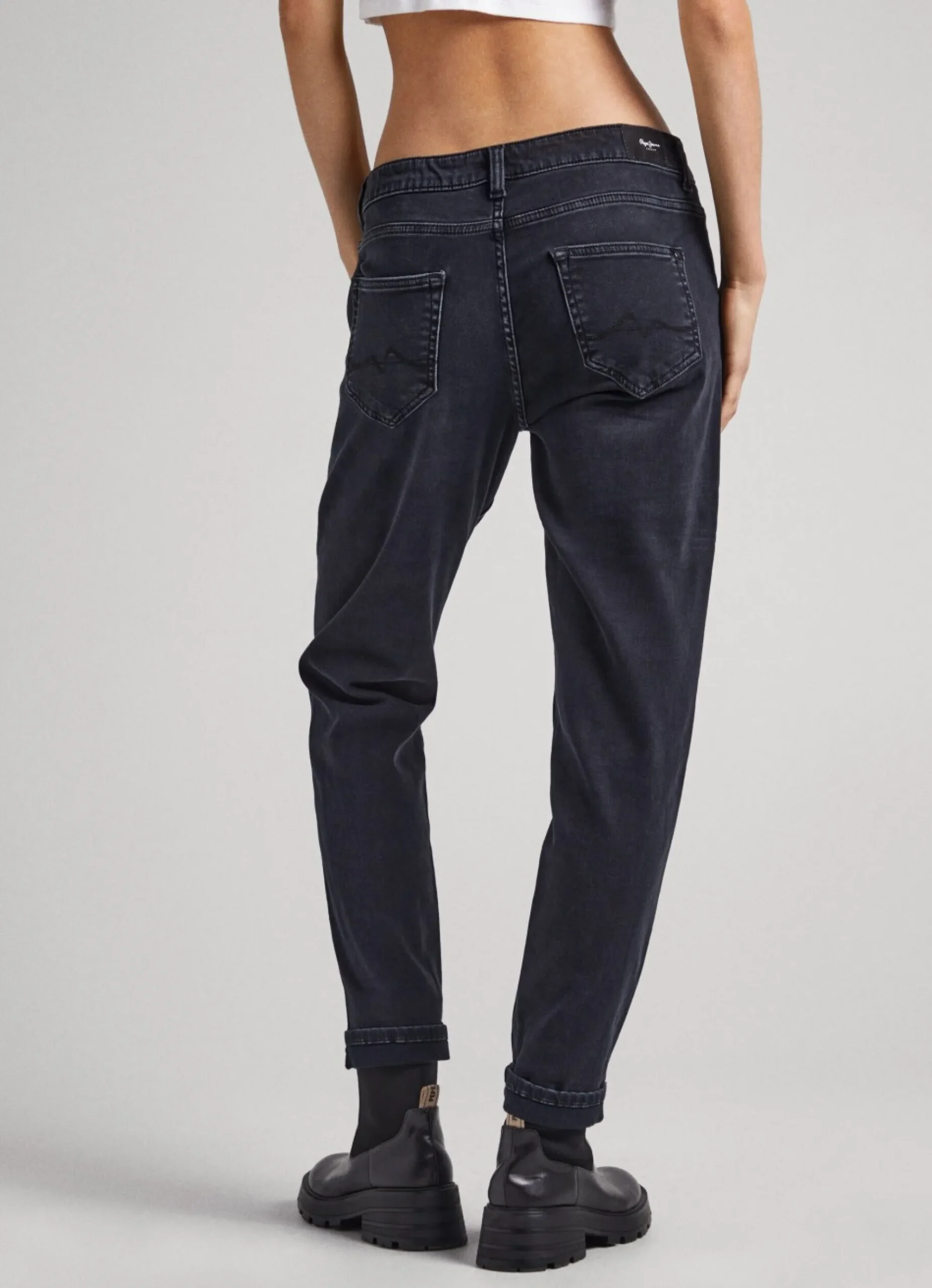 Mulher Pepe Jeans Trends>Jeans Carey Relaxed Fit Mid-Rise