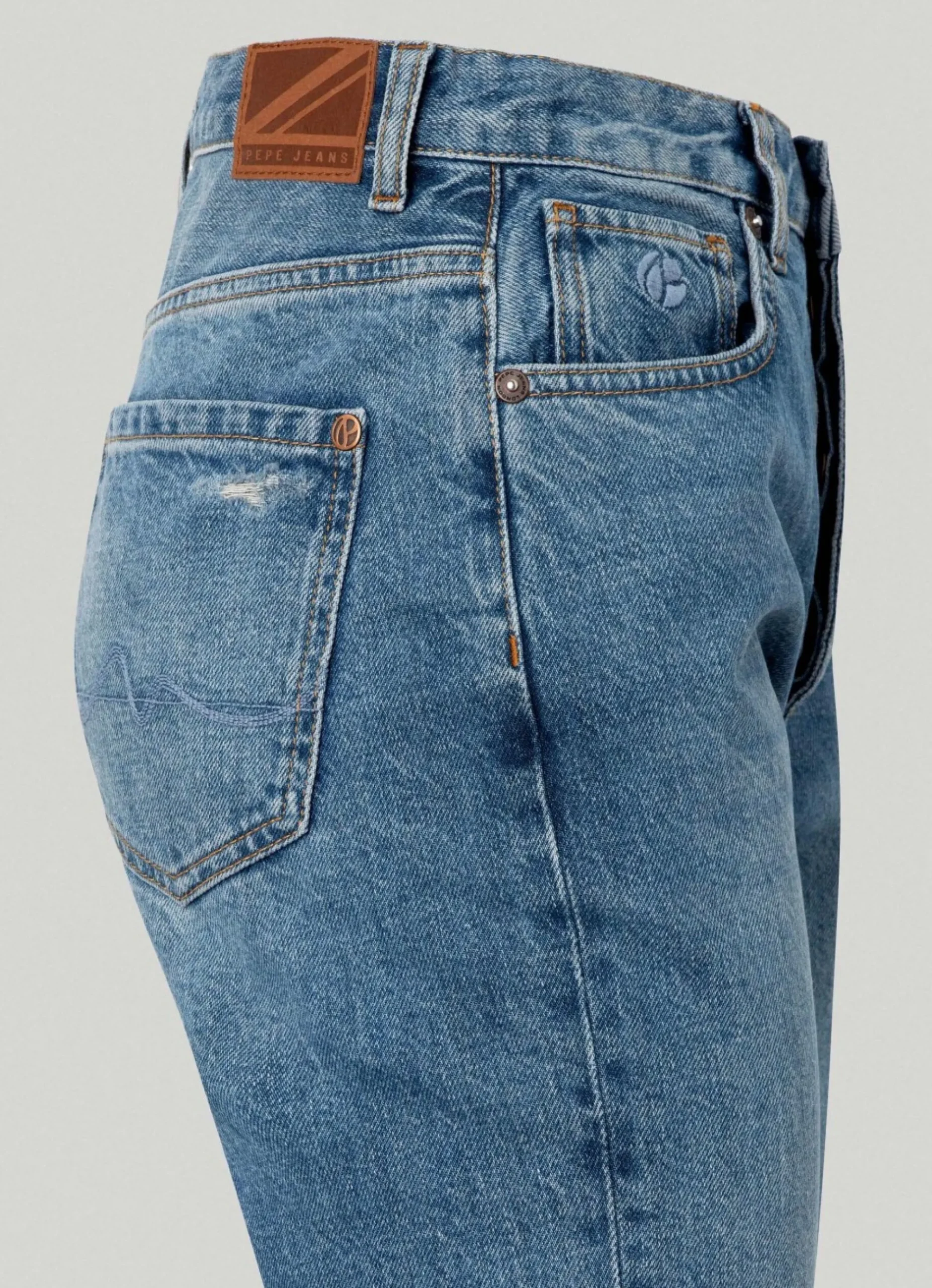 Mulher Pepe Jeans Trends>Jeans Celyn Straight Fit High Waist