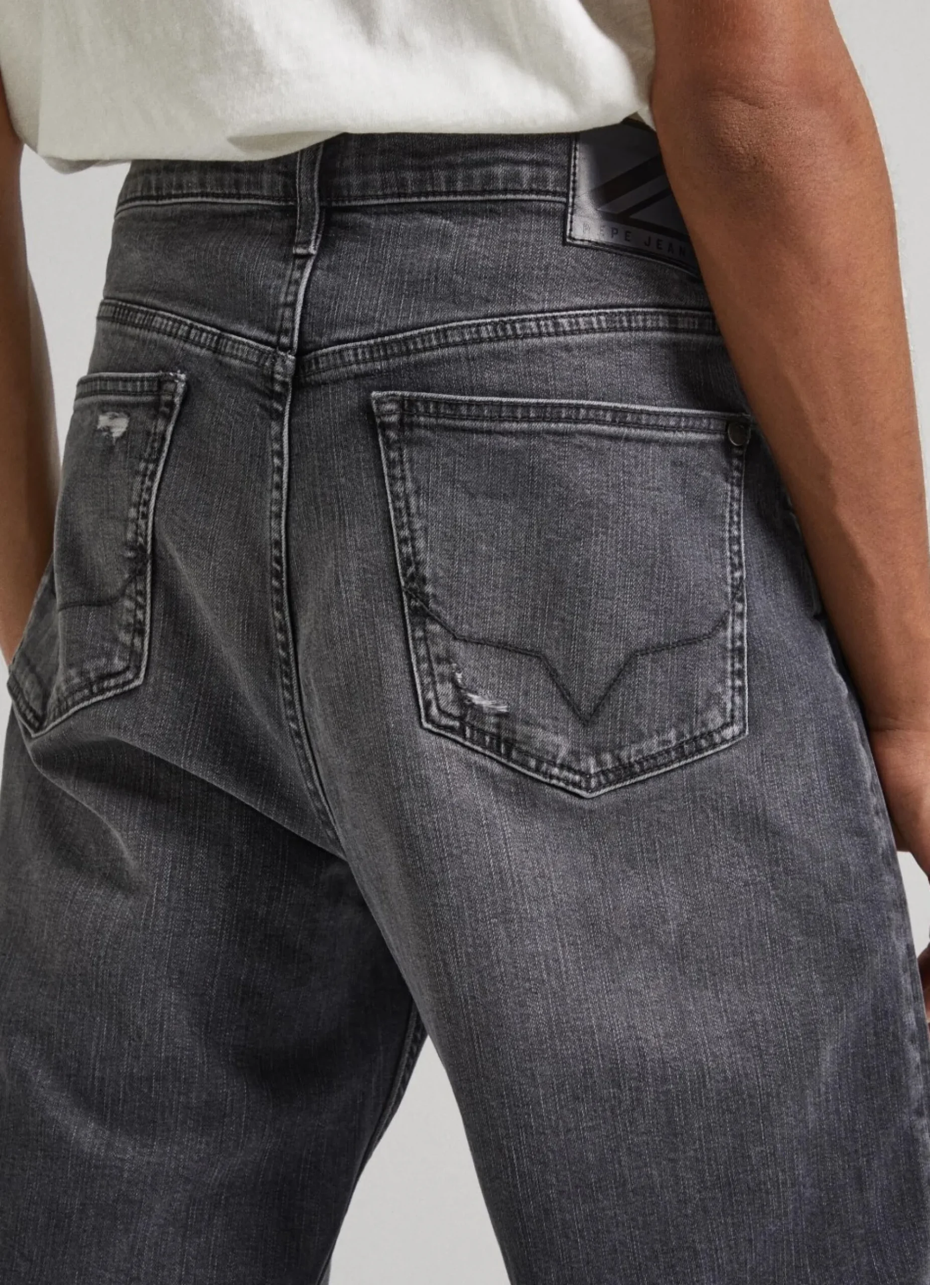 Homem Pepe Jeans Loose>Jeans Dan Mono Loose Fit Drop-Rise