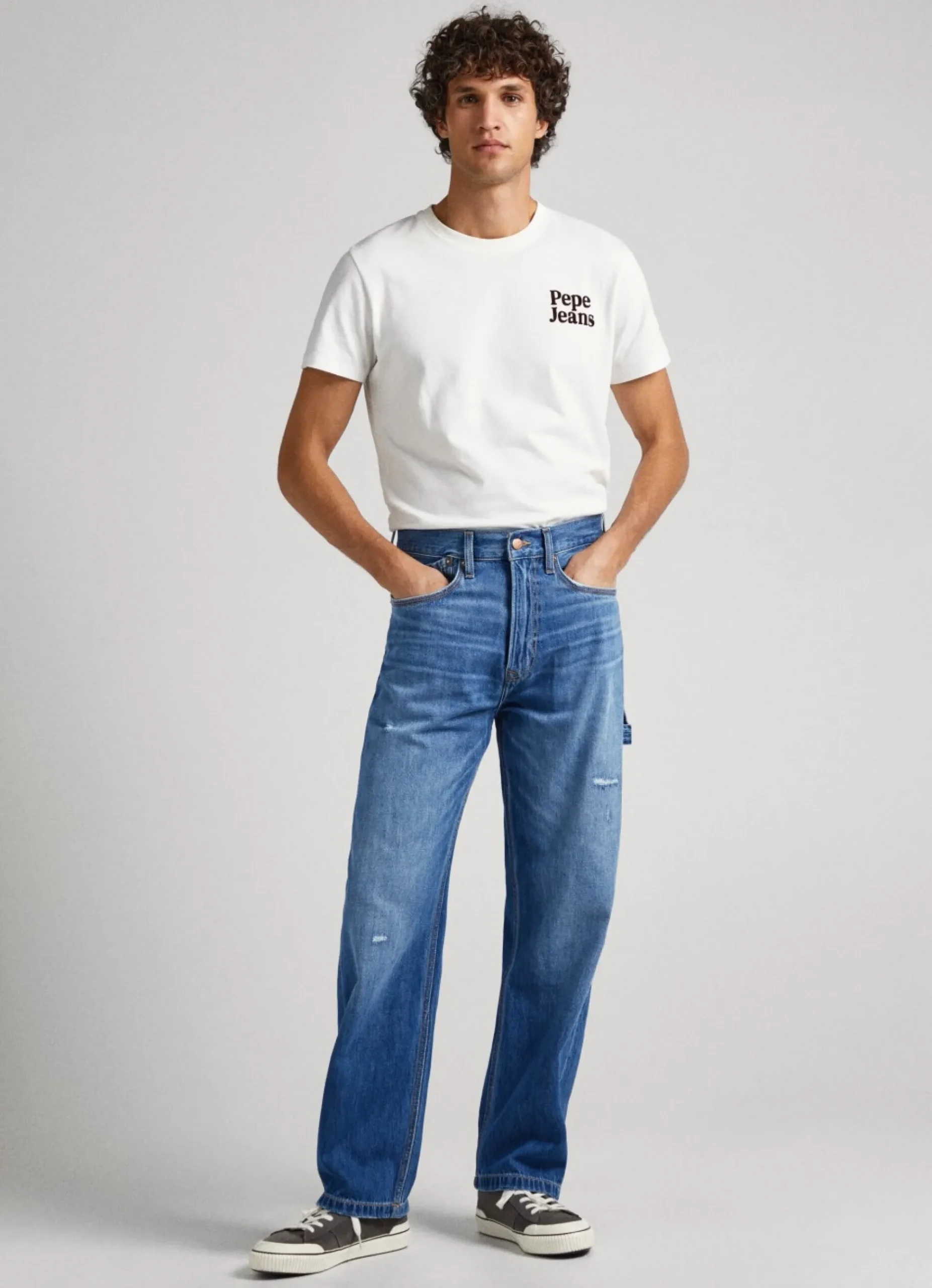 Homem Pepe Jeans Loose>Jeans Dan Vintage Loose Fit Drop Rise