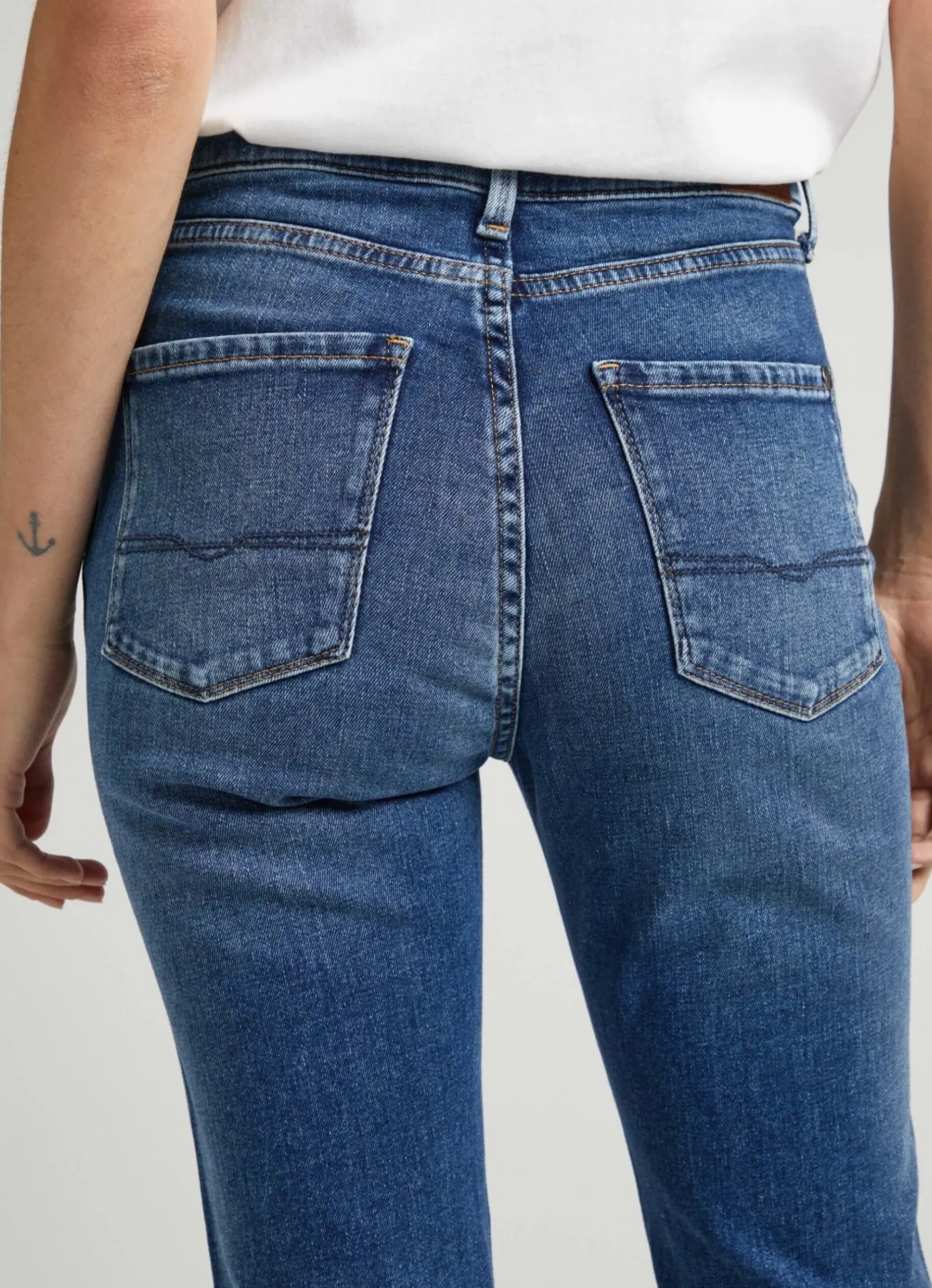 Mulher Pepe Jeans Trends>Jeans Dion 7/8 Slim Fit High-Rise