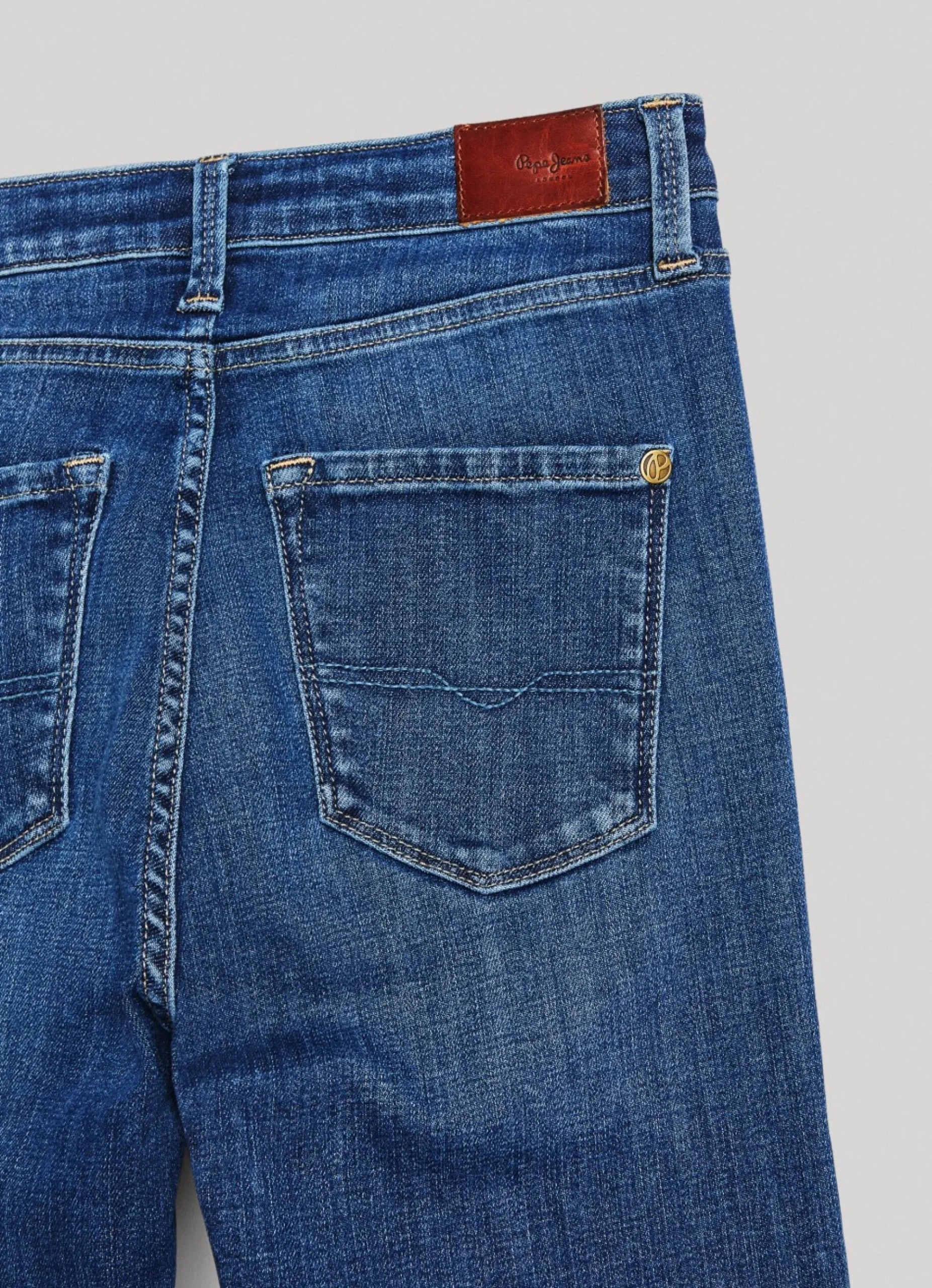 Mulher Pepe Jeans Trends>Jeans Dion 7/8 Slim Fit High-Rise