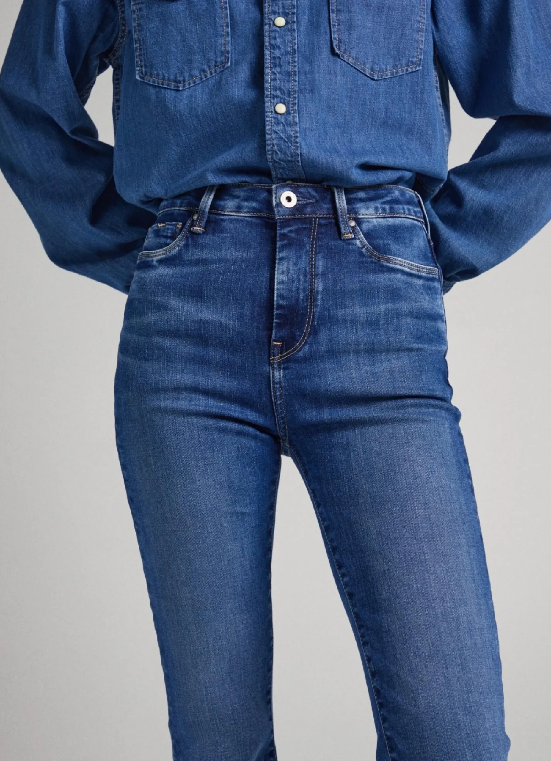 Mulher Pepe Jeans Flare E Boot Cut>Jeans Dion Flare Fit High-Rise Waist
