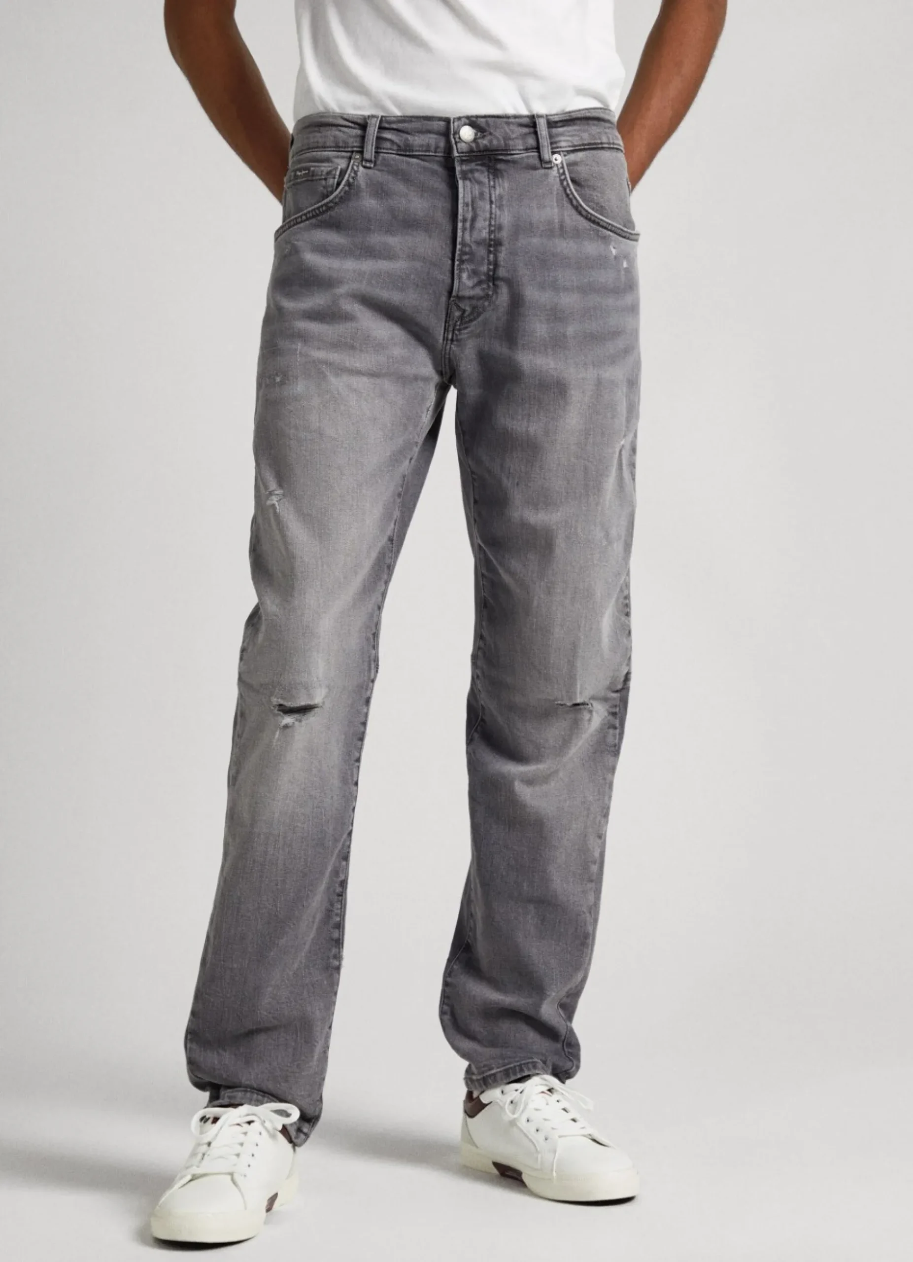 Homem Pepe Jeans Trends>Jeans Easton Relaxed Fit Drop Rise
