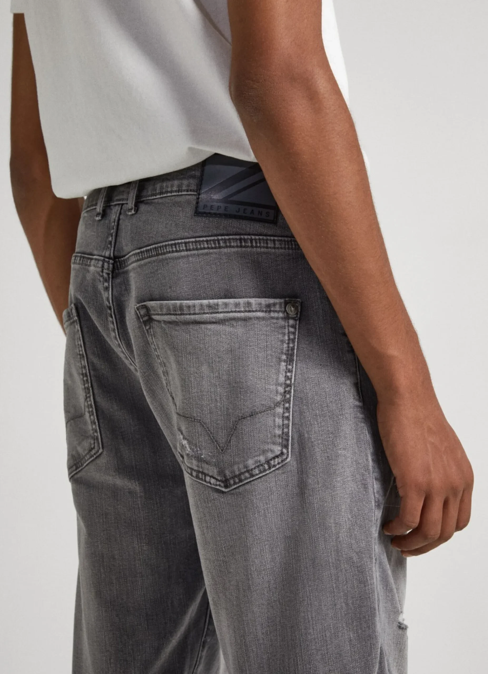 Homem Pepe Jeans Trends>Jeans Easton Relaxed Fit Drop Rise