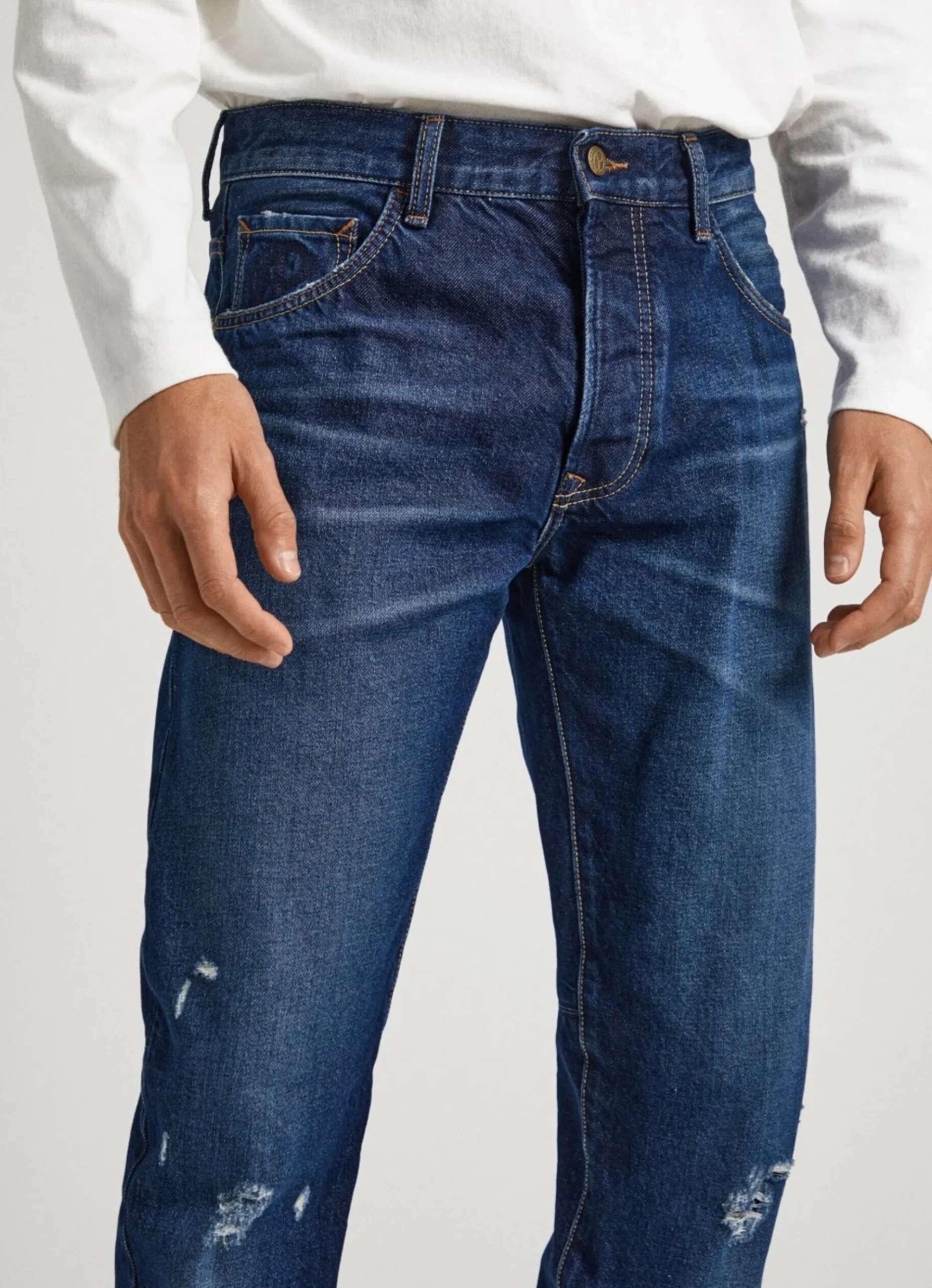 Homem Pepe Jeans Trends>Jeans Easton Relaxed Fit Drop Waist