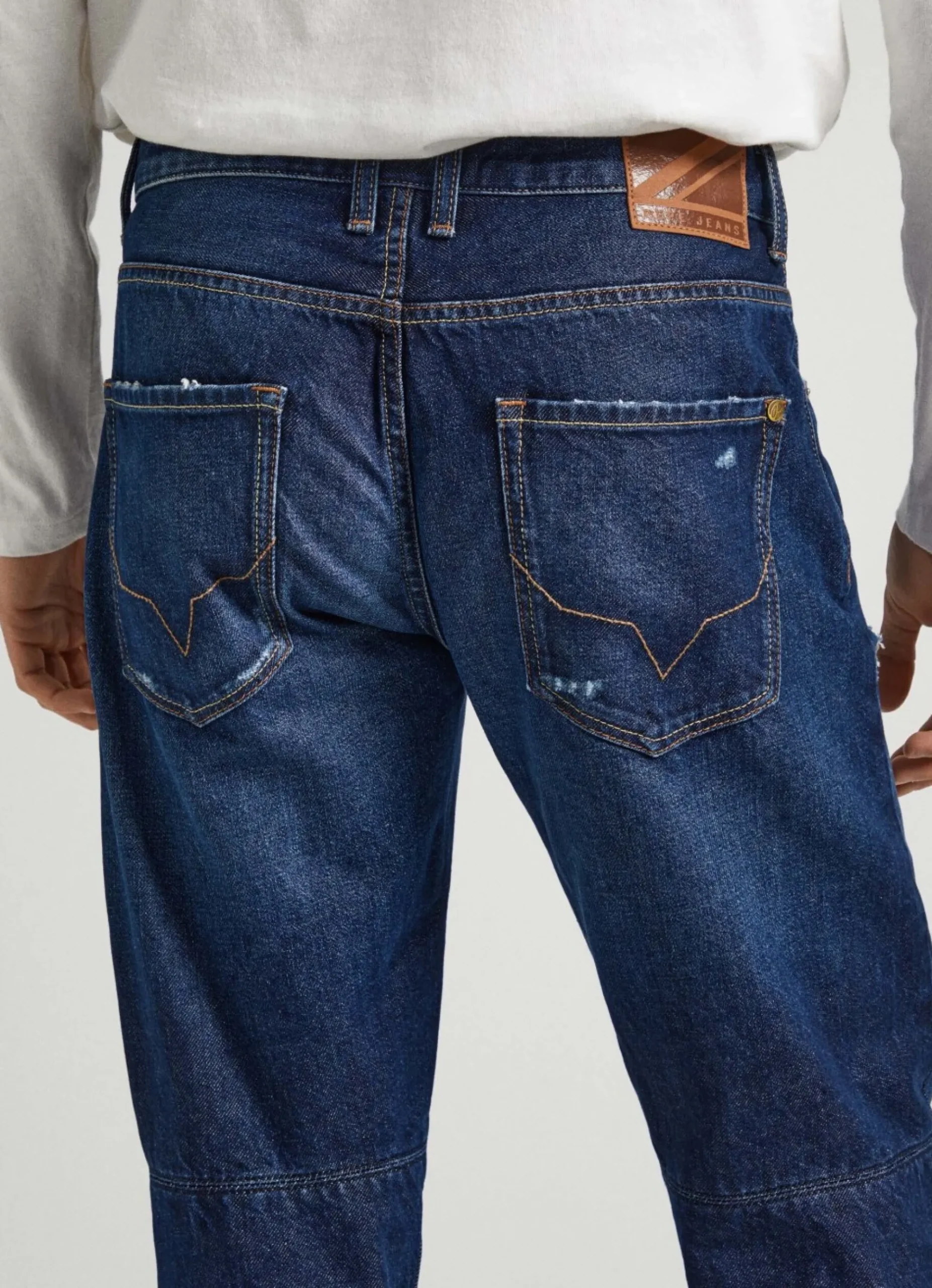 Homem Pepe Jeans Trends>Jeans Easton Relaxed Fit Drop Waist