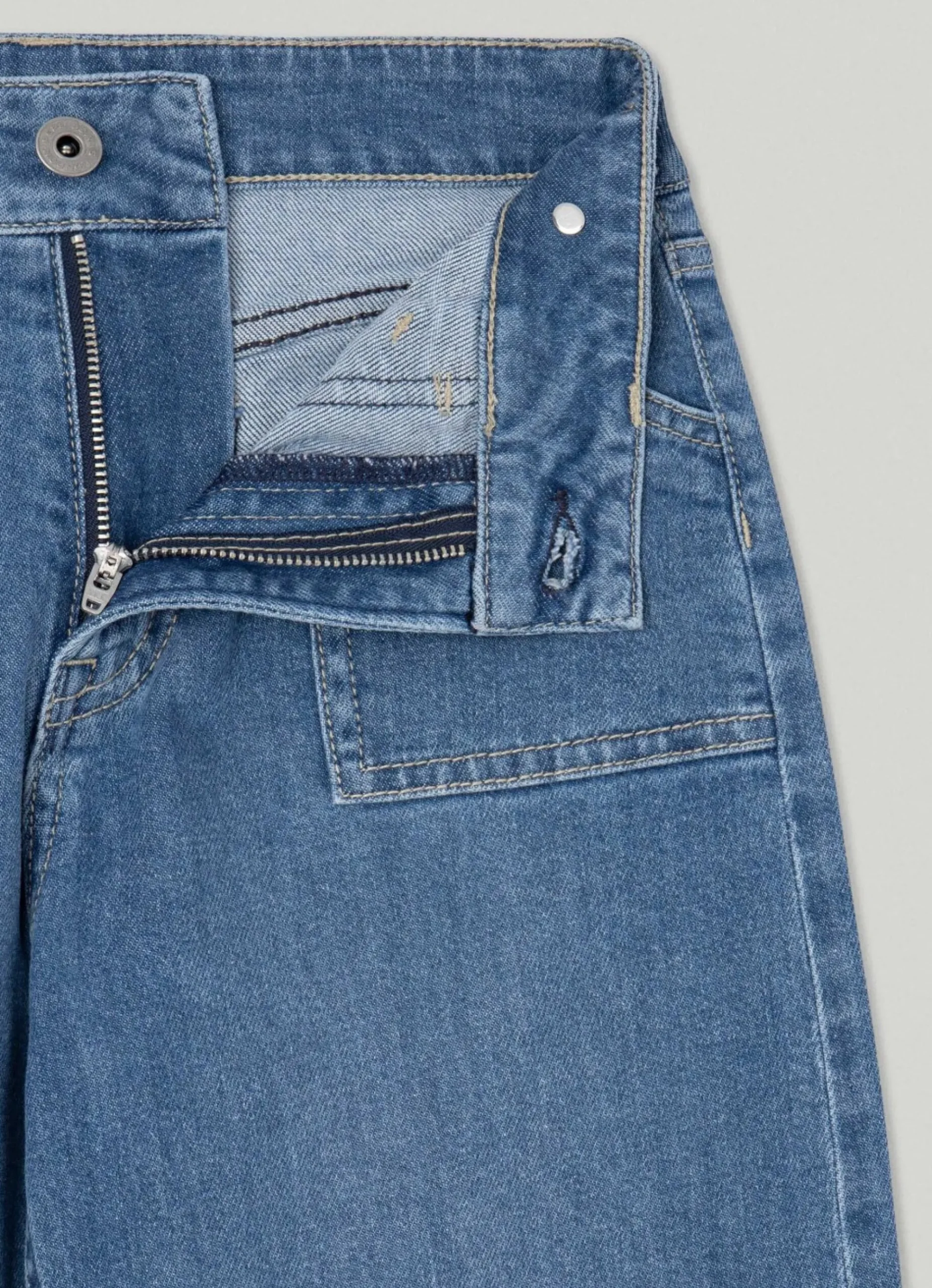 Rapariga Pepe Jeans Jeans>Jeans Febee Wide Fit High-Rise