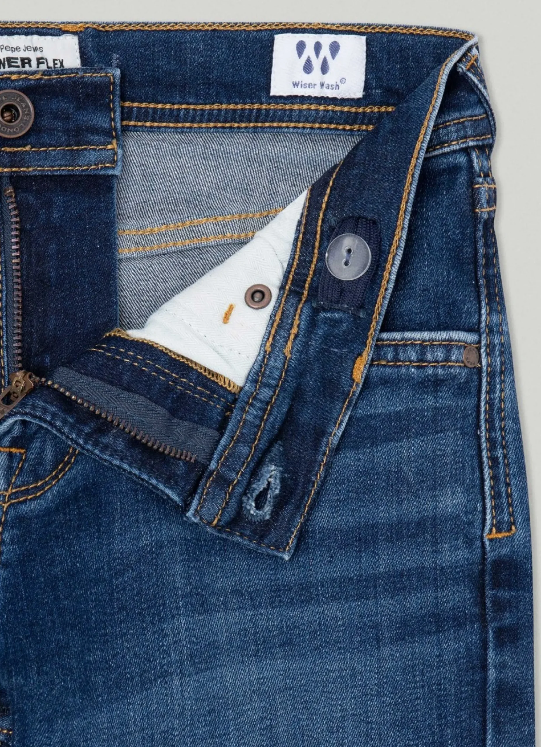 Rapaz Pepe Jeans Jeans>Jeans Finly Skinny Fit Low-Rise