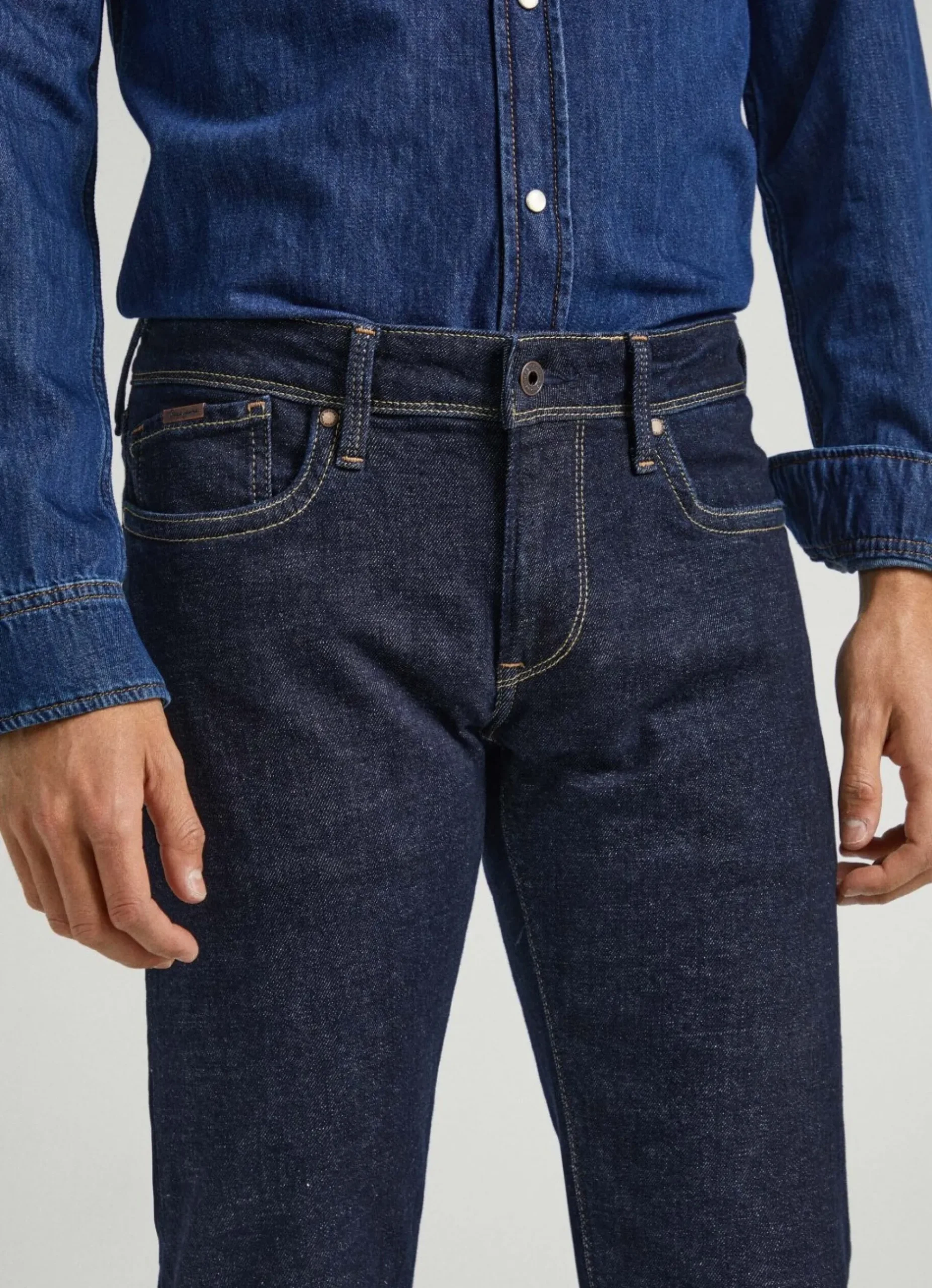 Homem Pepe Jeans Slim>Jeans Hatch Slim Fit Low-Rise