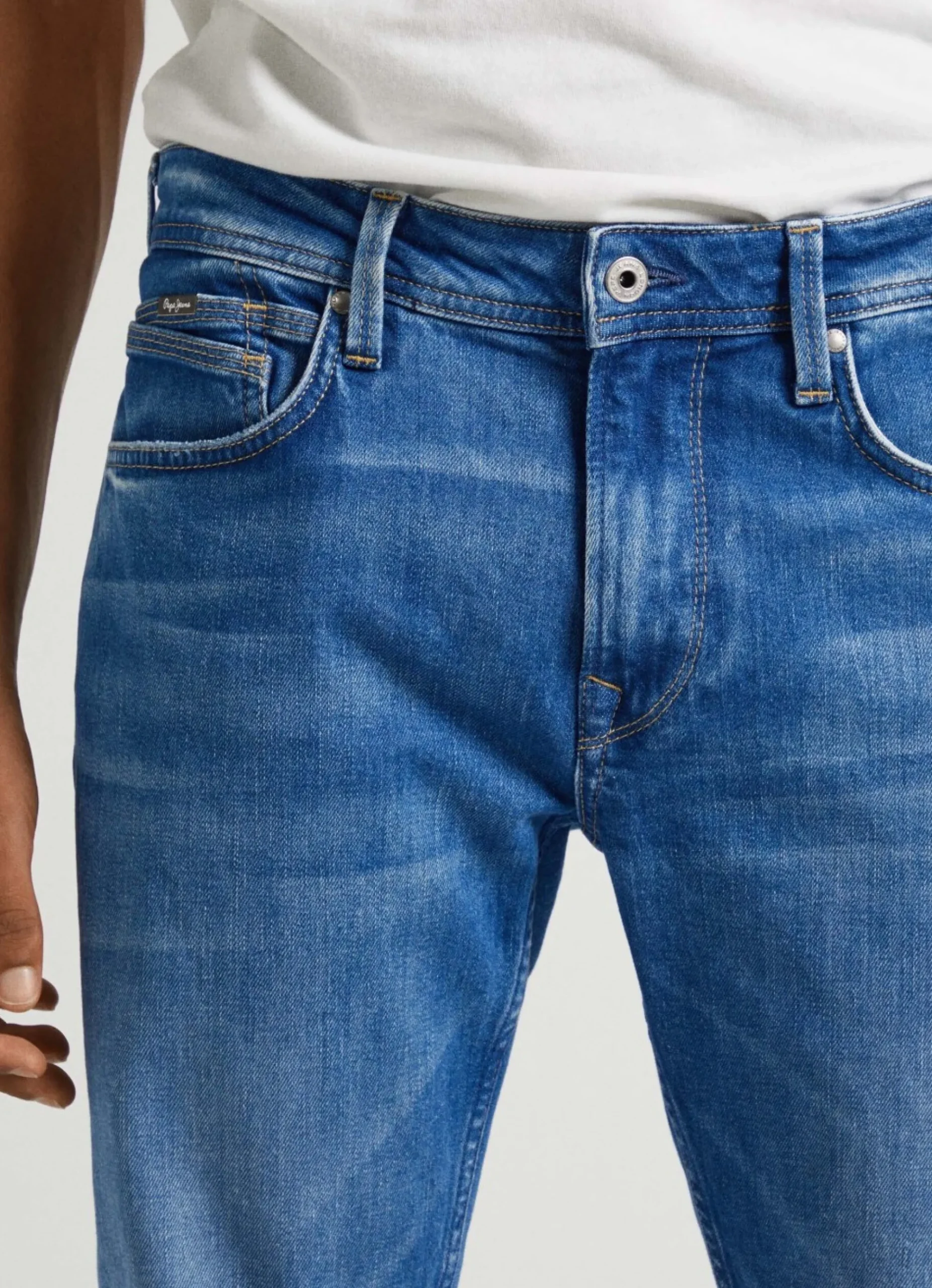 Homem Pepe Jeans Slim>Jeans Hatch Slim Fit Mid-Rise