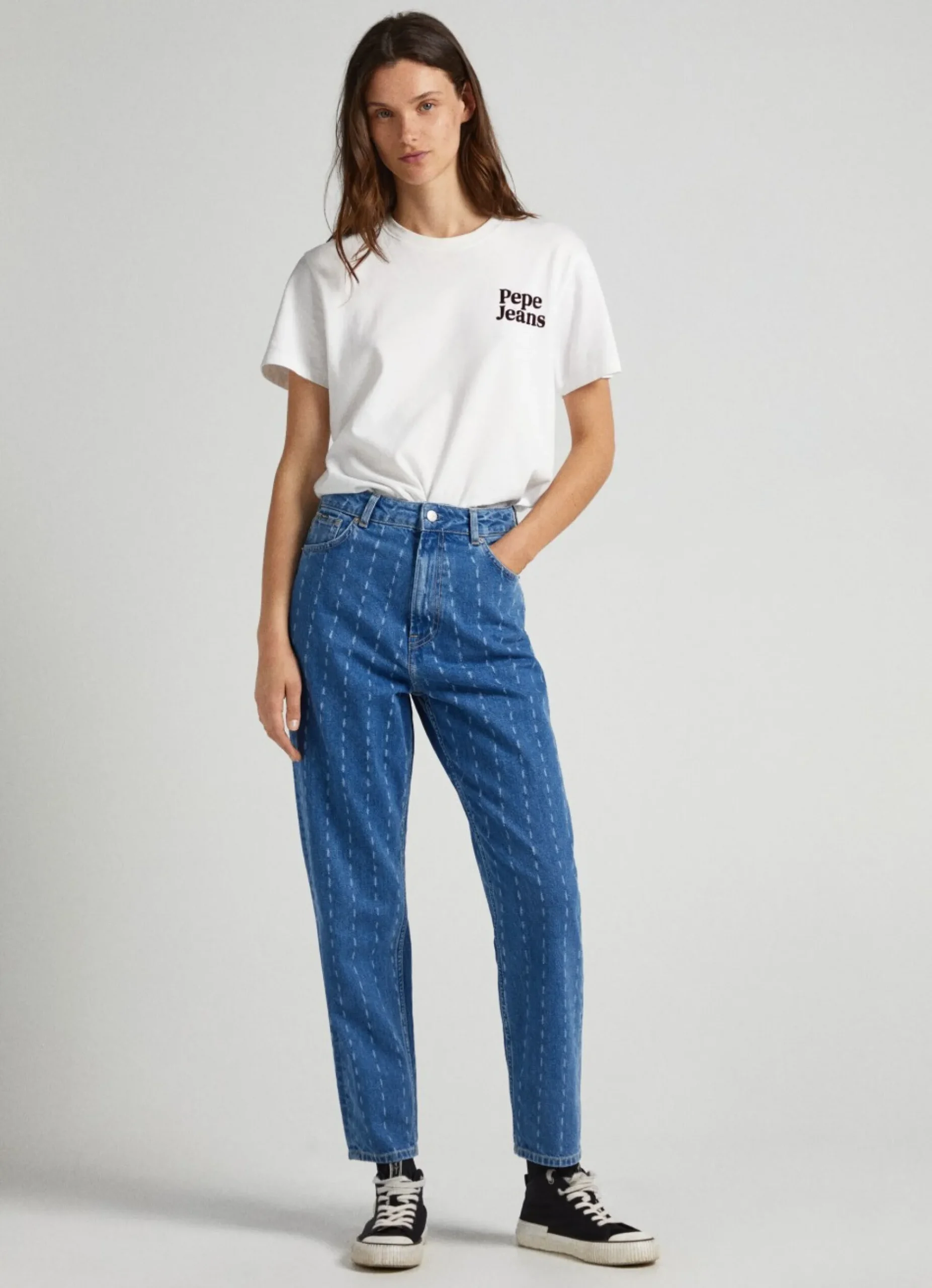 Mulher Pepe Jeans Trends>Jeans High Waist Tapered Willow Fit