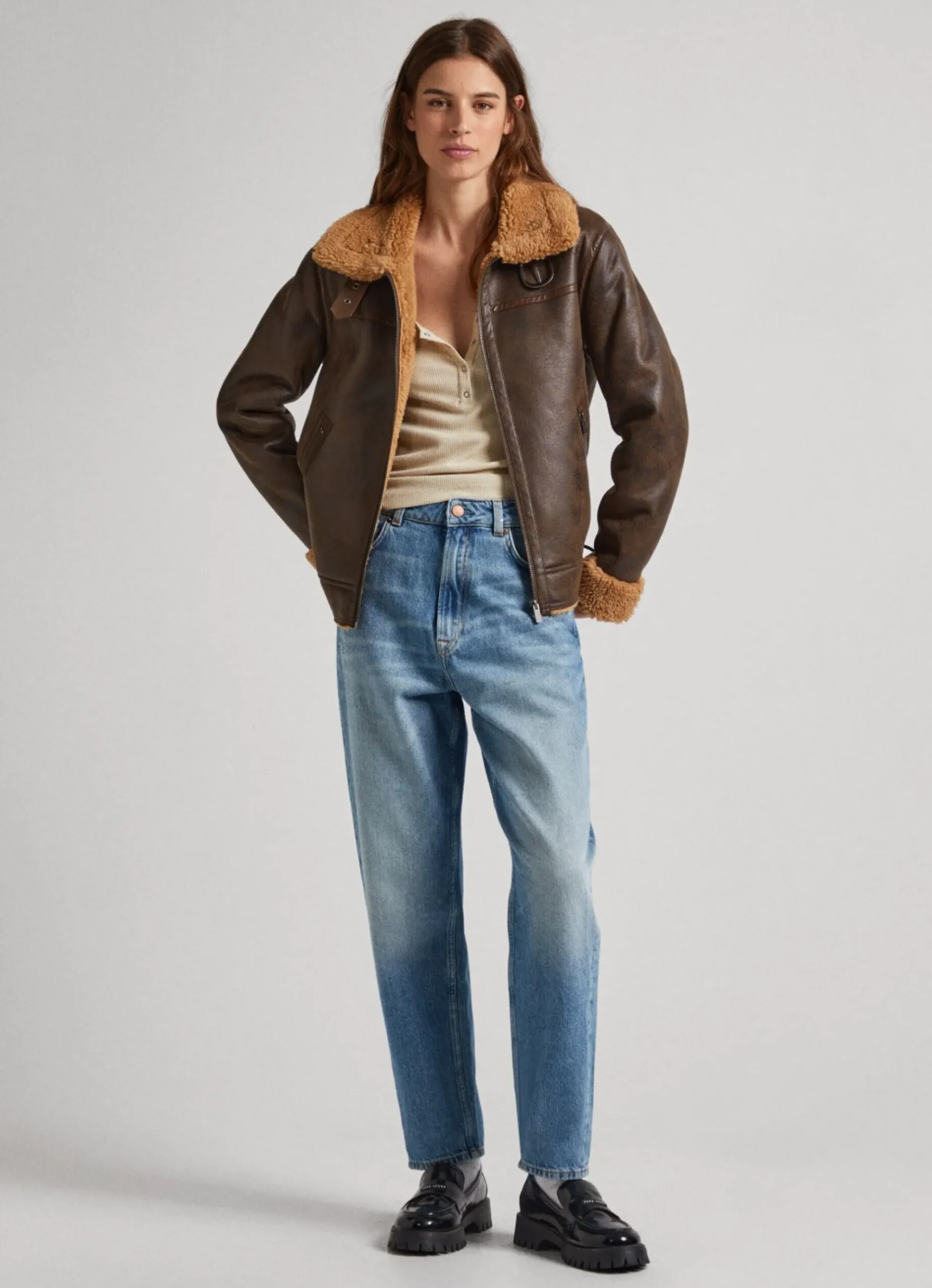 Mulher Pepe Jeans Trends>Jeans High Waist Tapered Willow Fit