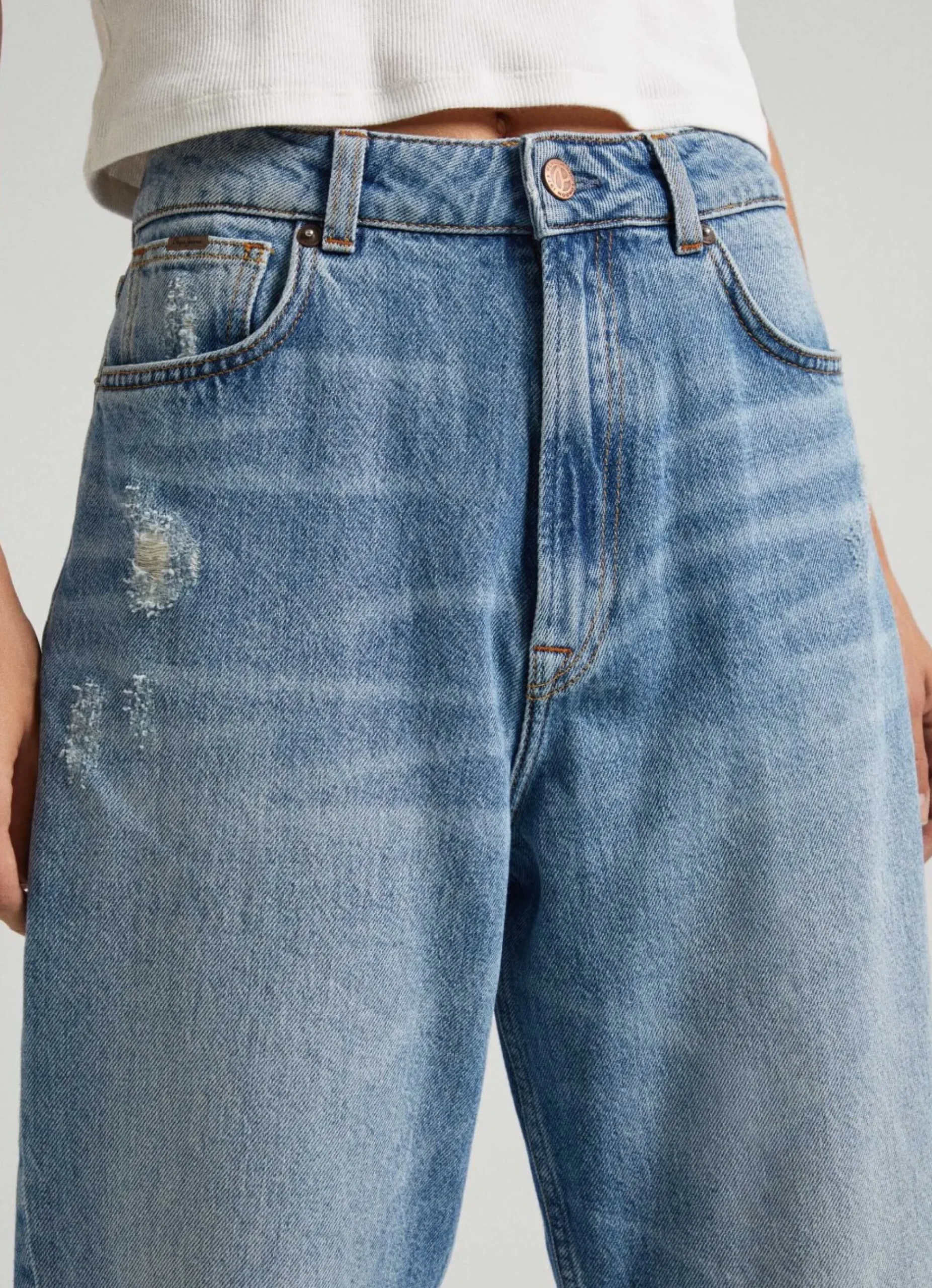 Mulher Pepe Jeans Trends>Jeans High Waist Tapered Willow Fit