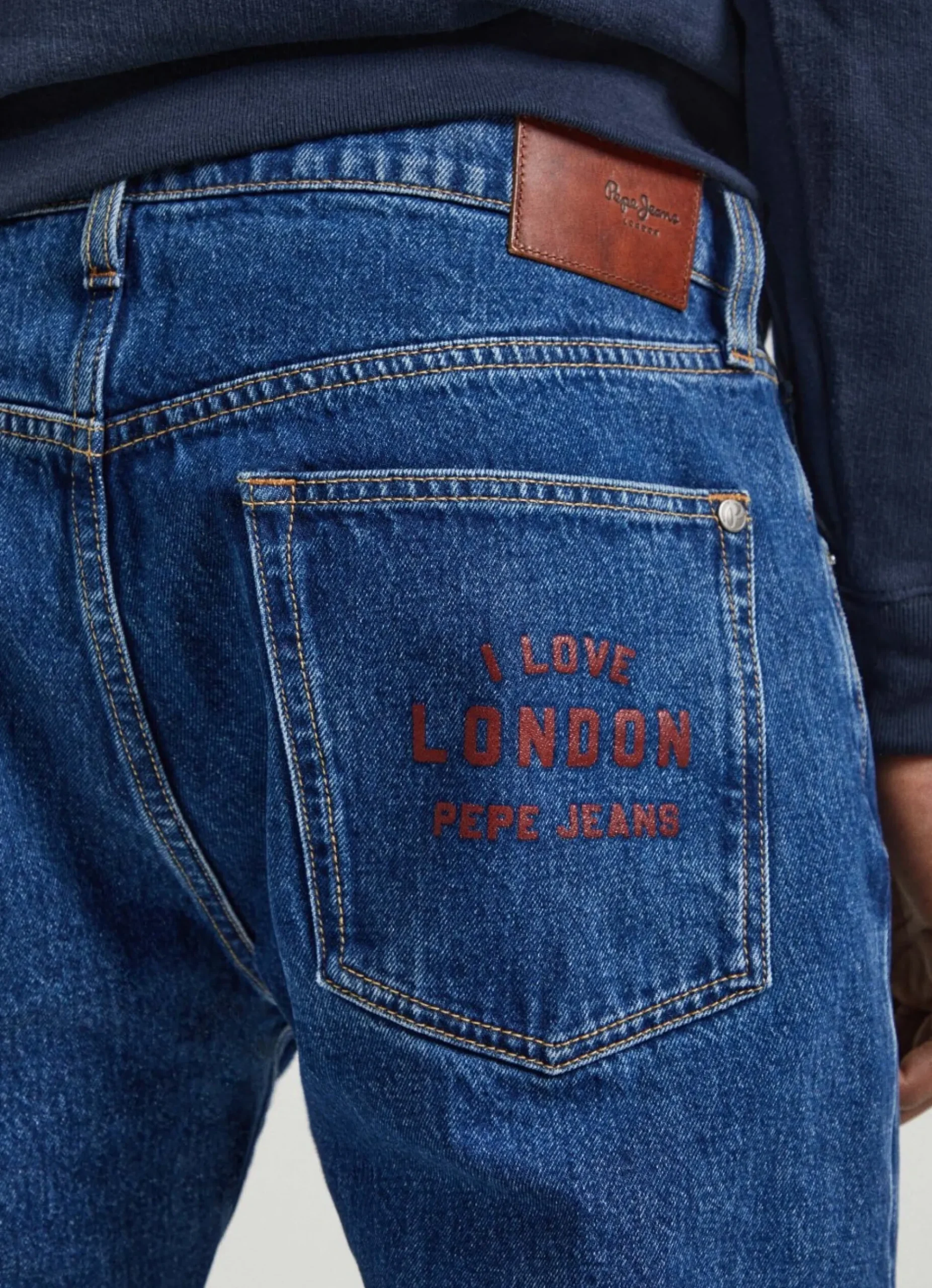Homem Pepe Jeans Trends>Jeans I Love London Fit Taper