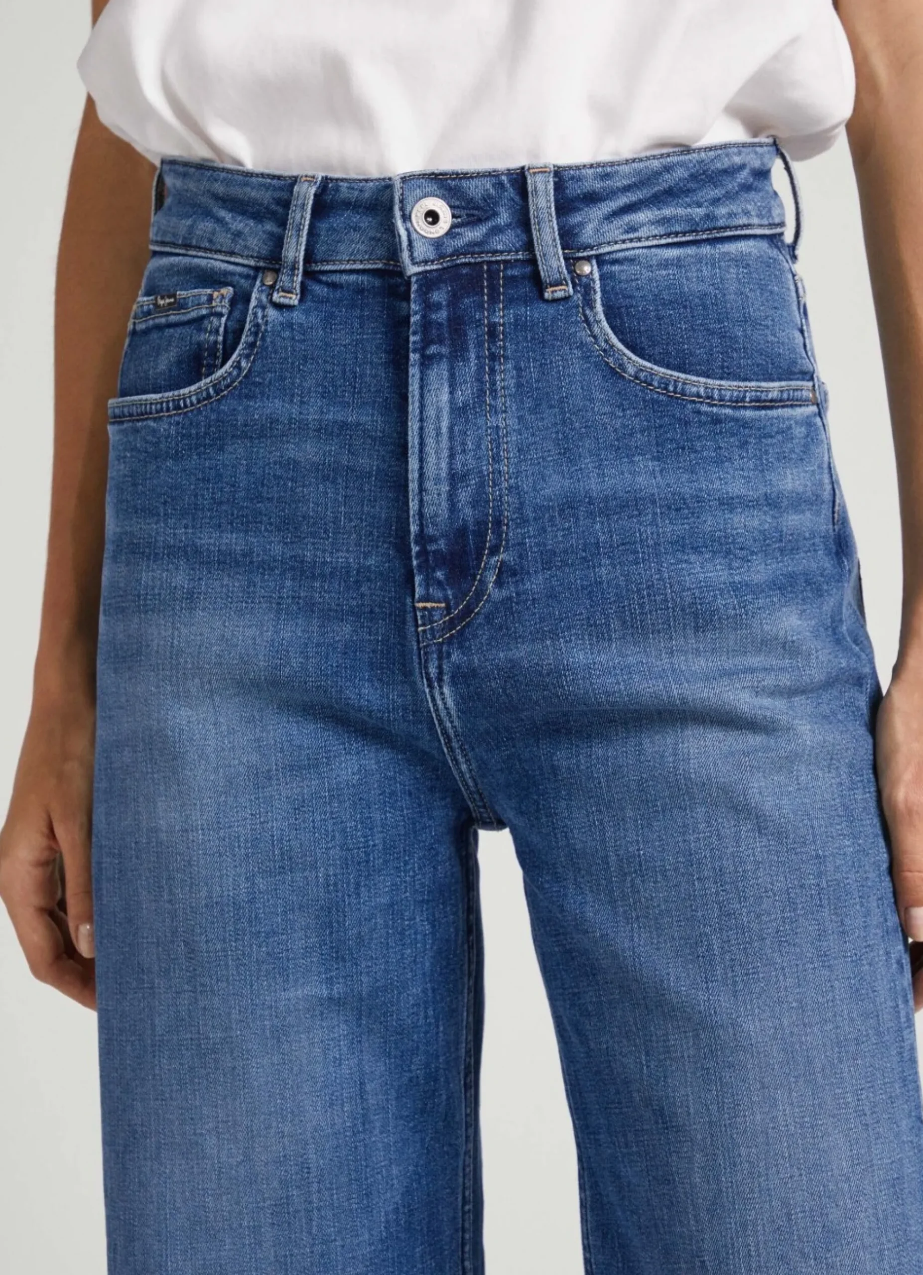 Mulher Pepe Jeans Trends>Jeans Lexa Sky High Waist Wide Leg