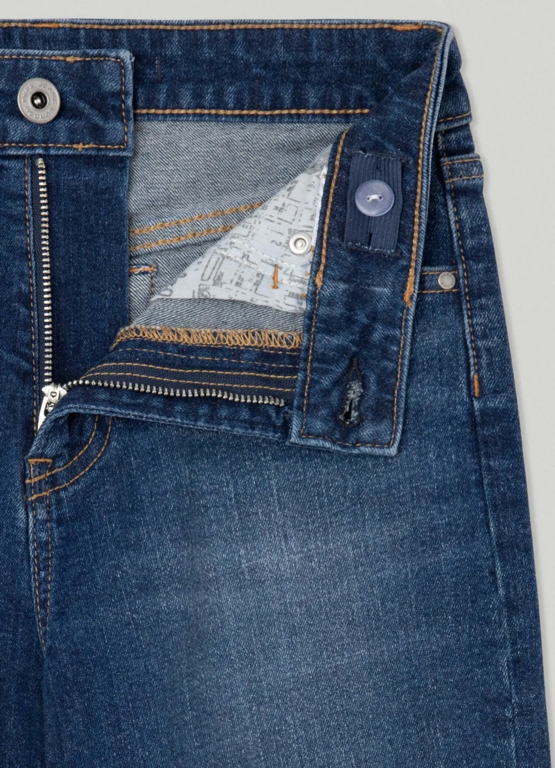 Rapariga Pepe Jeans Jeans>Jeans Lexa Wide Fit High Waist