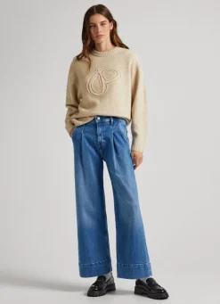 Mulher Pepe Jeans Trends>Jeans Lucy Wide Fit High Rise