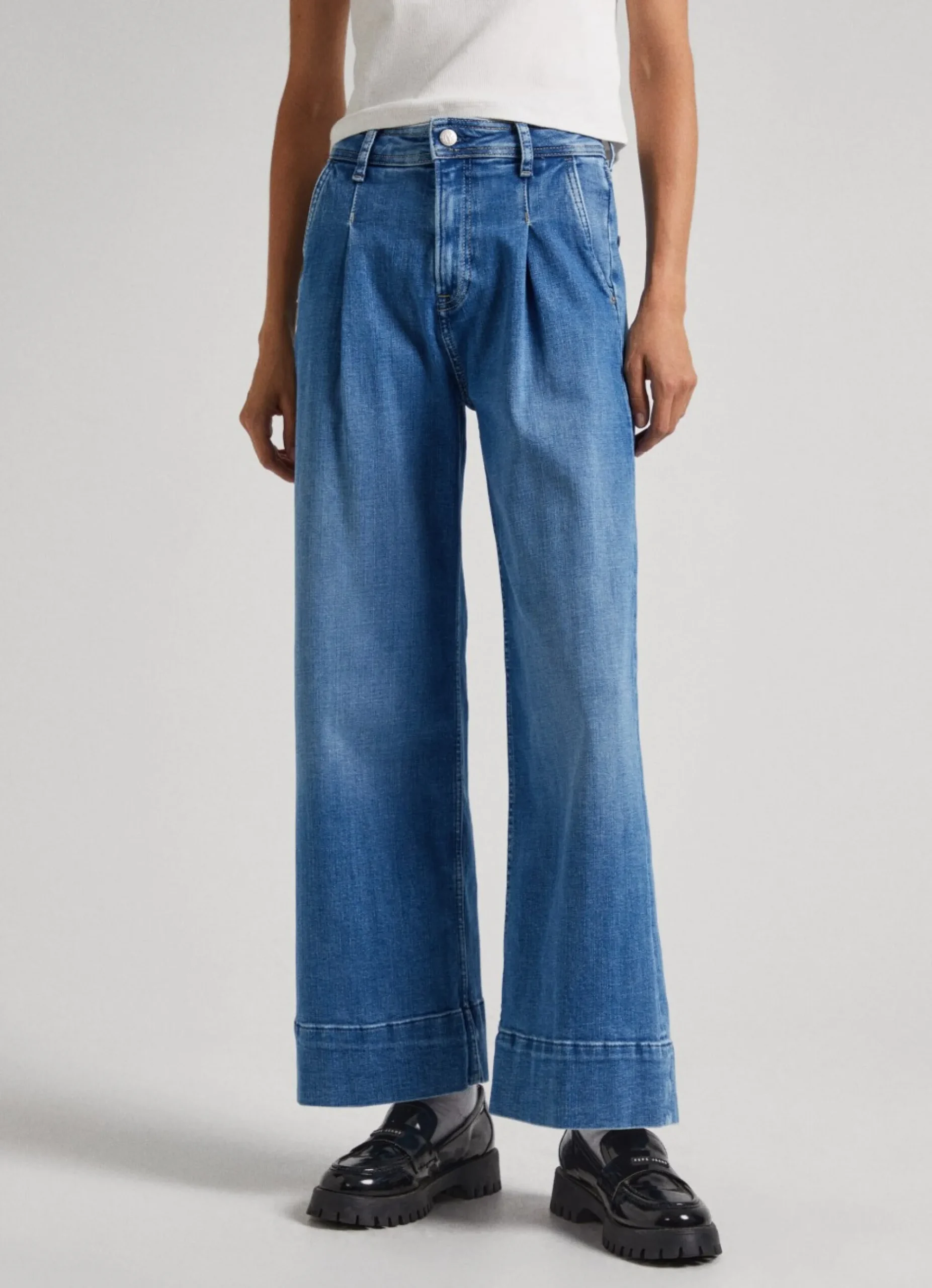 Mulher Pepe Jeans Trends>Jeans Lucy Wide Fit High Rise