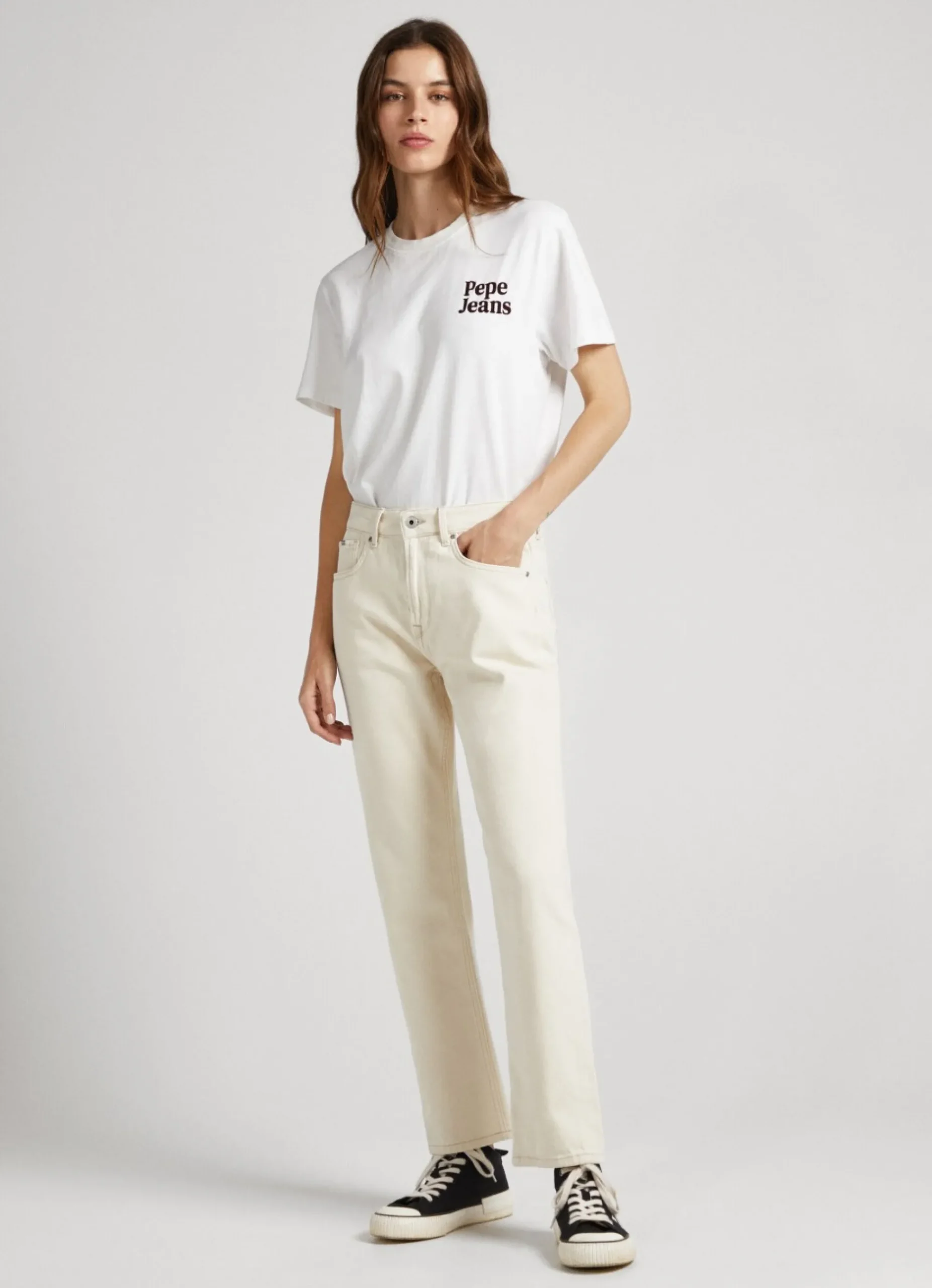 Mulher Pepe Jeans Straight>Jeans Mary Regular Fit High Rise