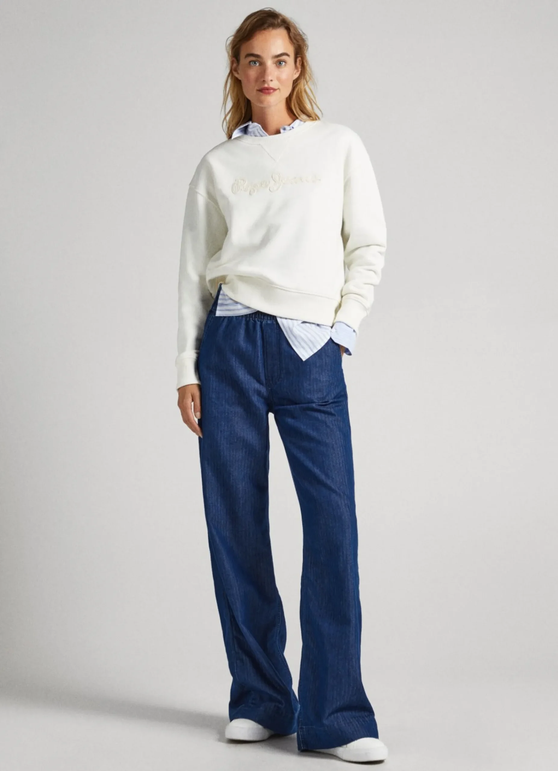 Mulher Pepe Jeans Trends>Jeans Marylou Wide Fit High Waist