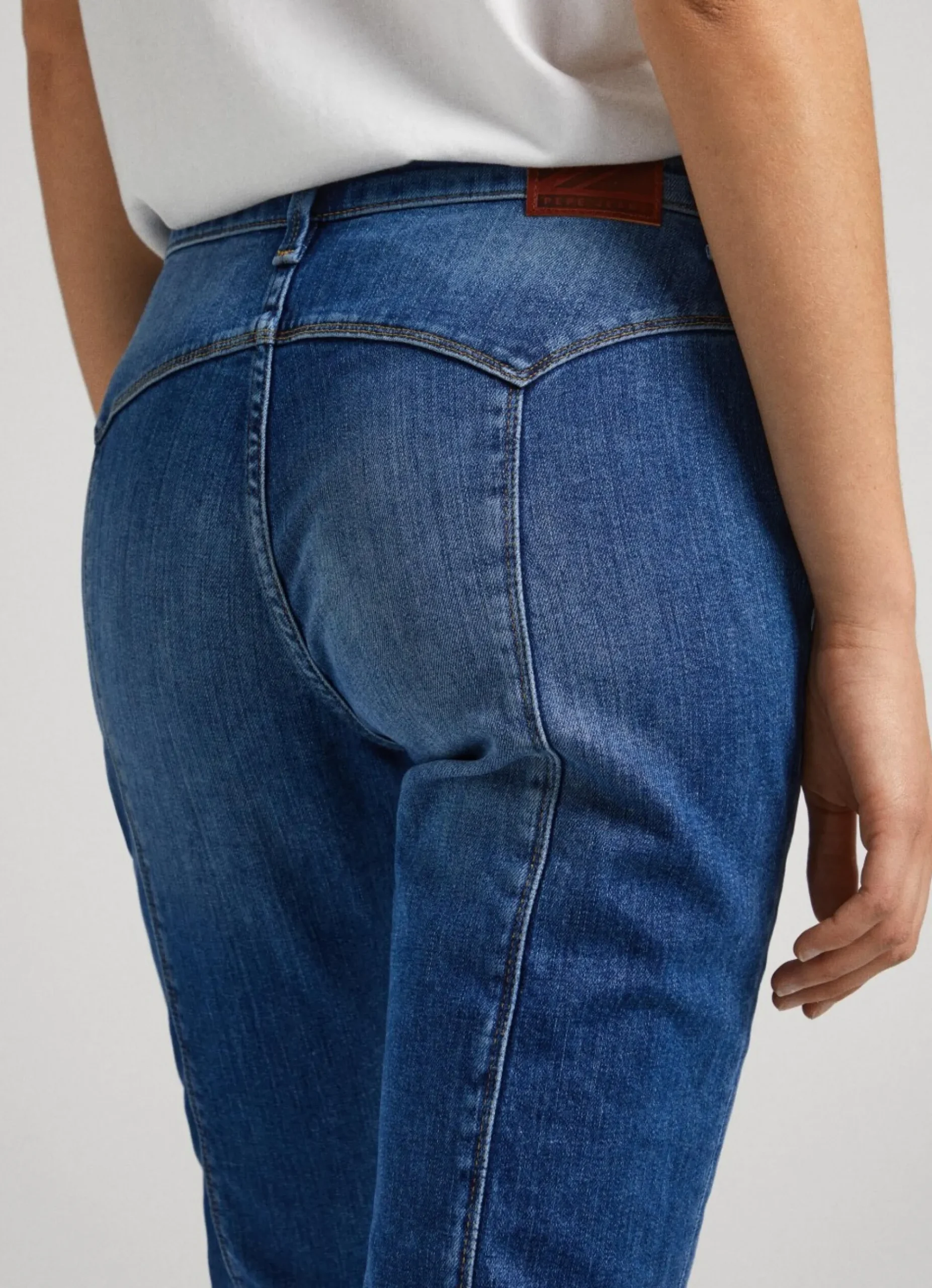 Mulher Pepe Jeans Flare E Boot Cut>Jeans Mid-Rise Lennox Fit Flare
